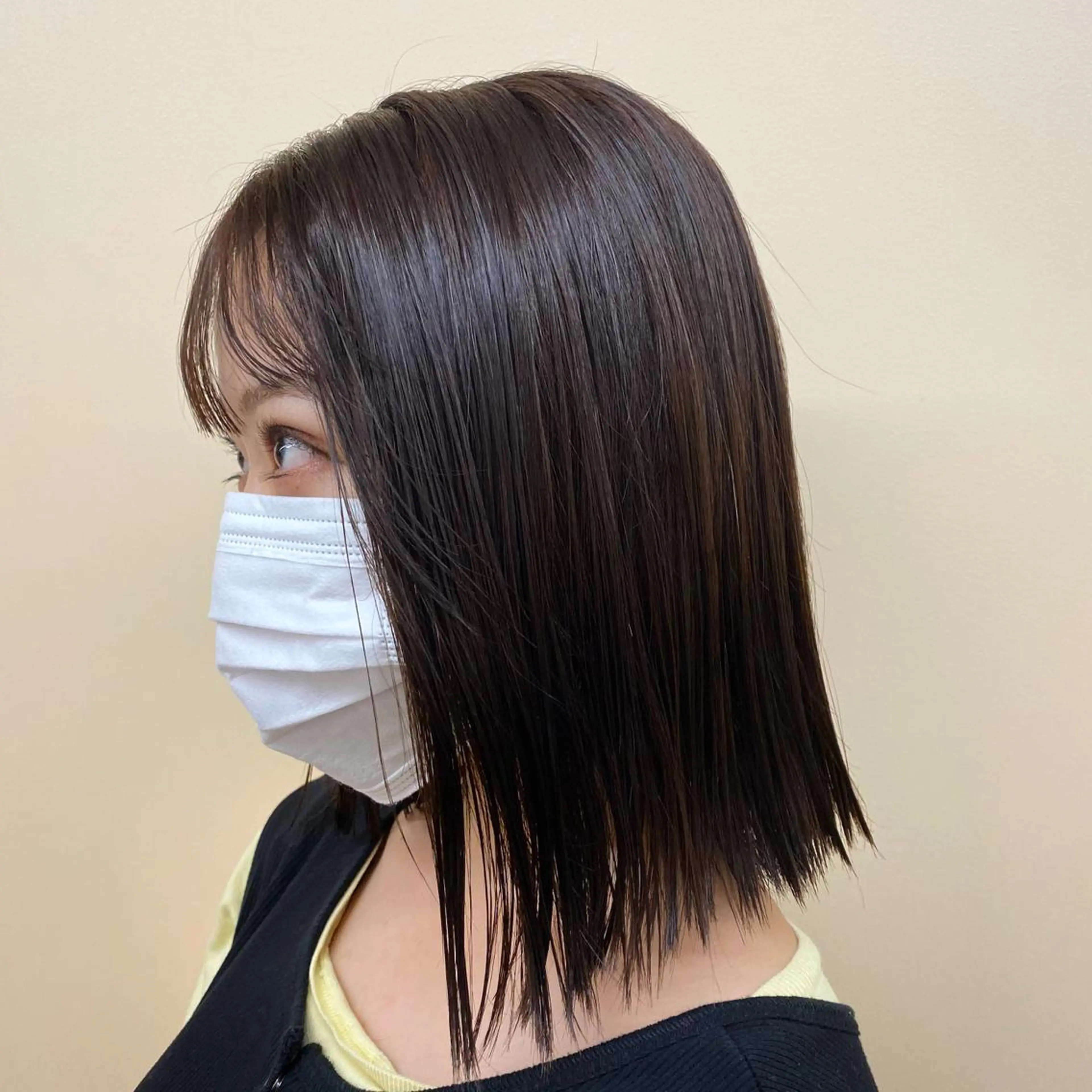 セミロング カラー アッシュ 広美◎ <hiromi>のヘアスタイル