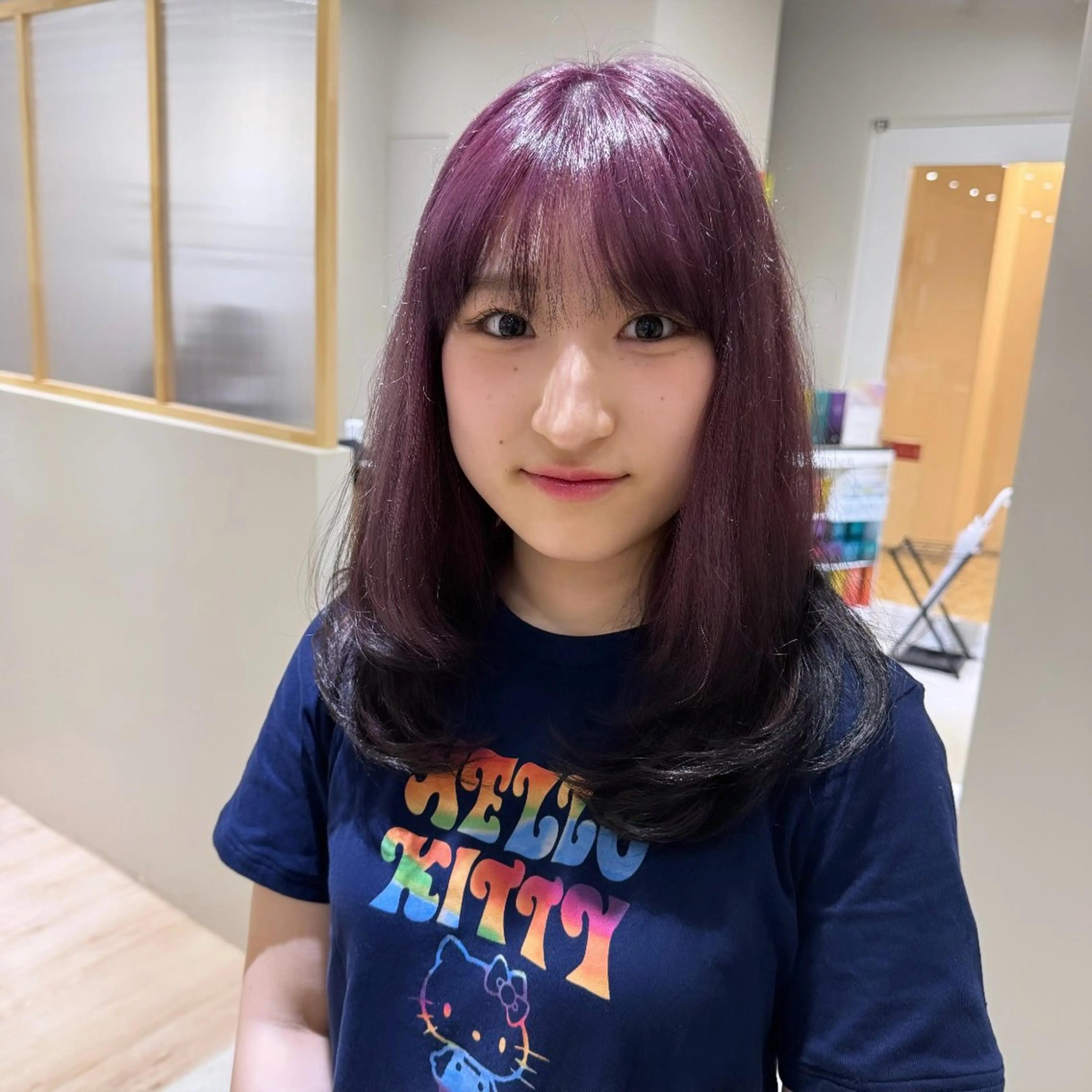 カラー ブリーチカラー×艶髪 /RINのヘアスタイル