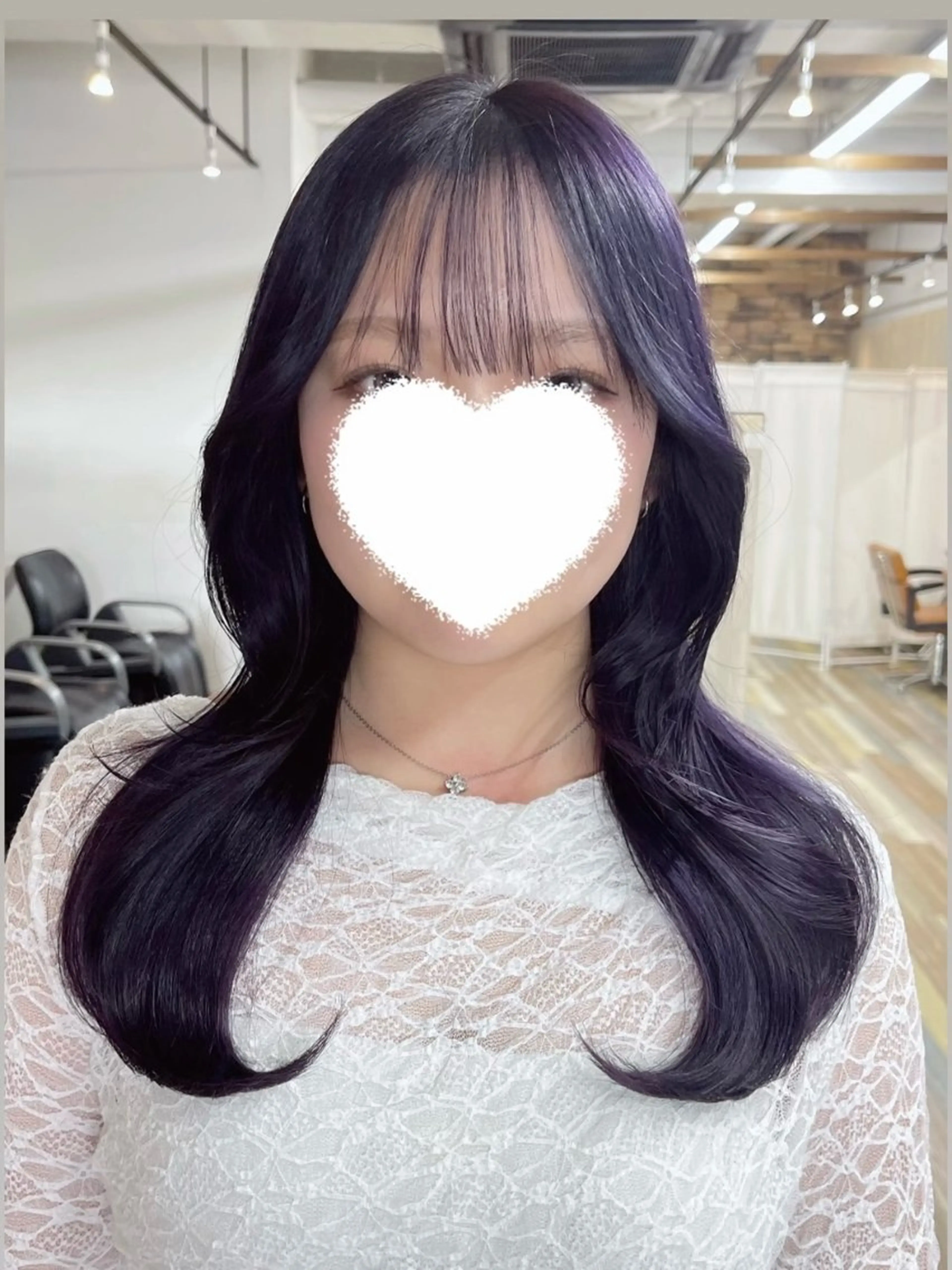 セミロング カラー ヘアカラー トリートメント 野田頭 心🌿/ボブ レイヤー/艶カラーのヘアスタイル