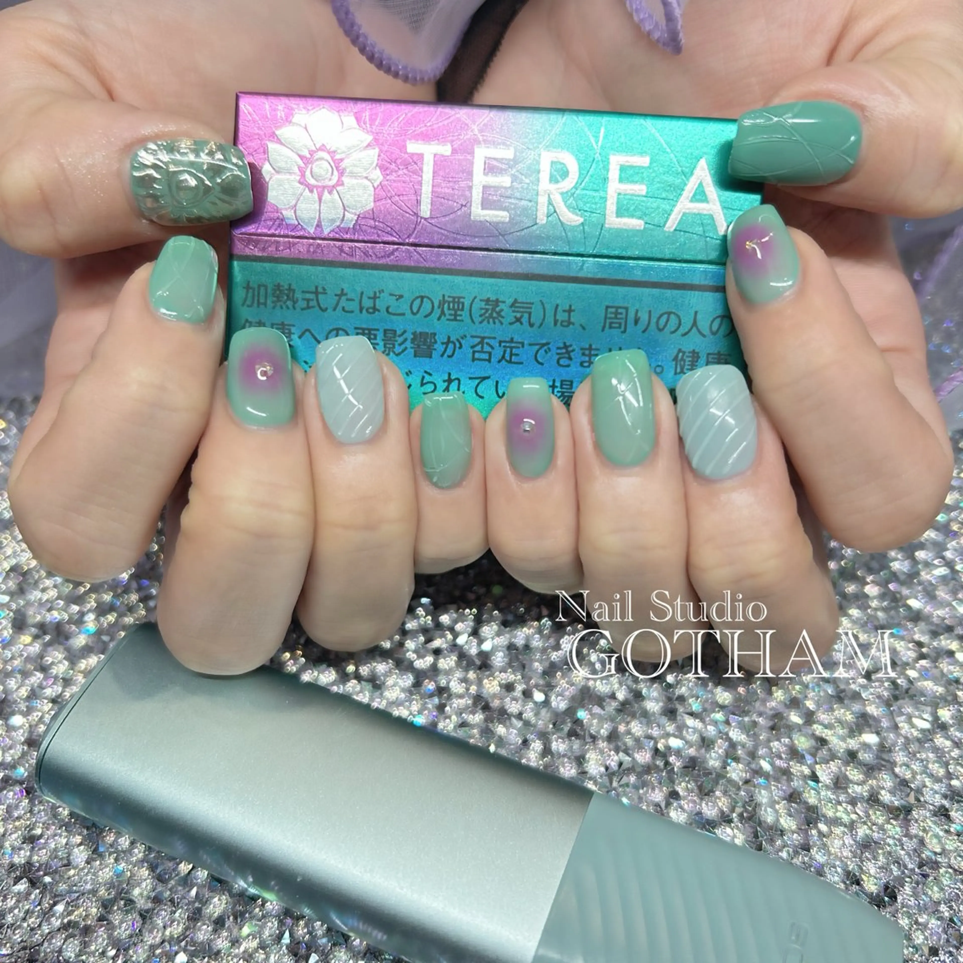 ネイル ハンドネイル Nail Studio GOTHAM所属・高円寺駅からすぐ🌈 ネイルGOTHAMのネイルデザイン