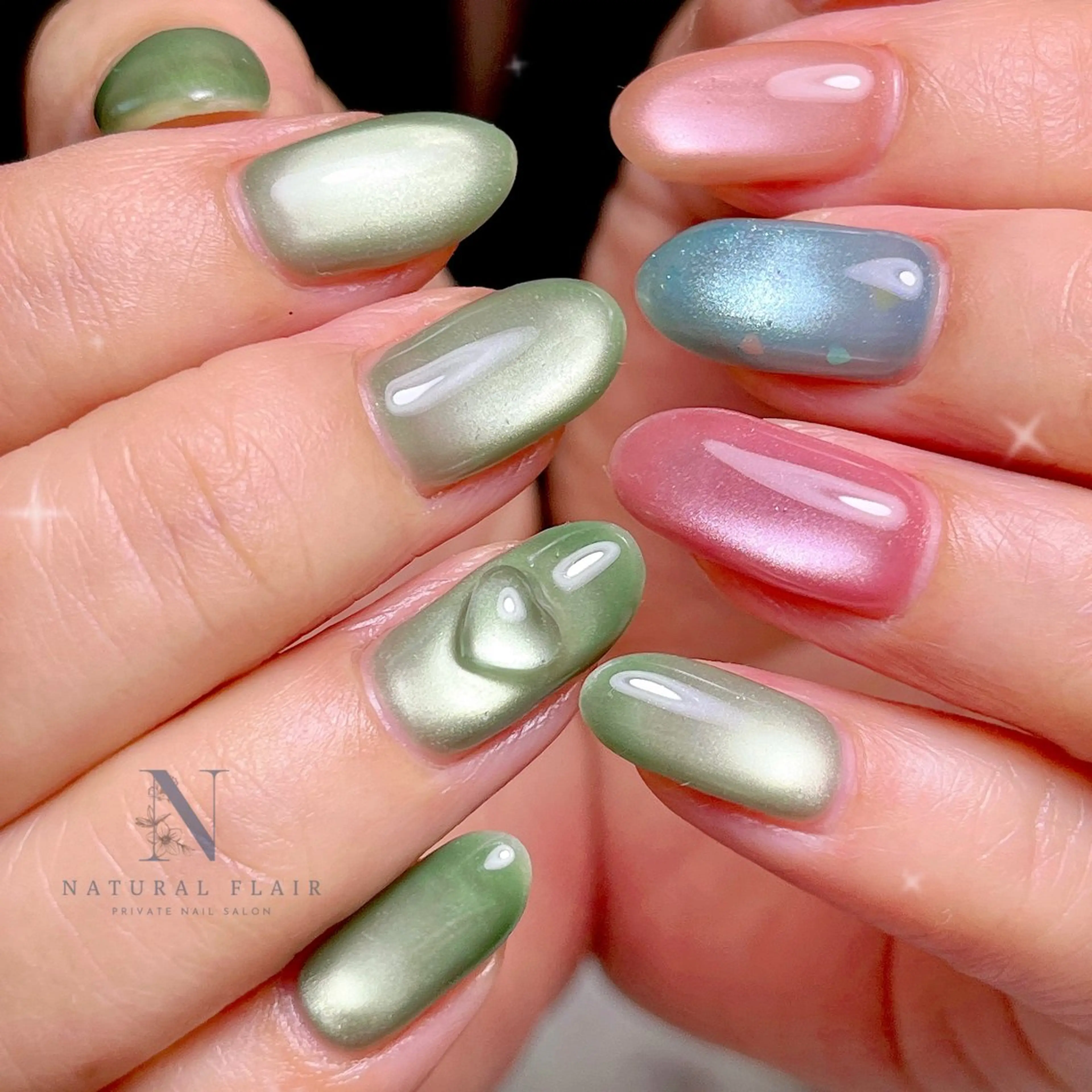 ネイル ハンドネイル natural flairのネイルデザイン