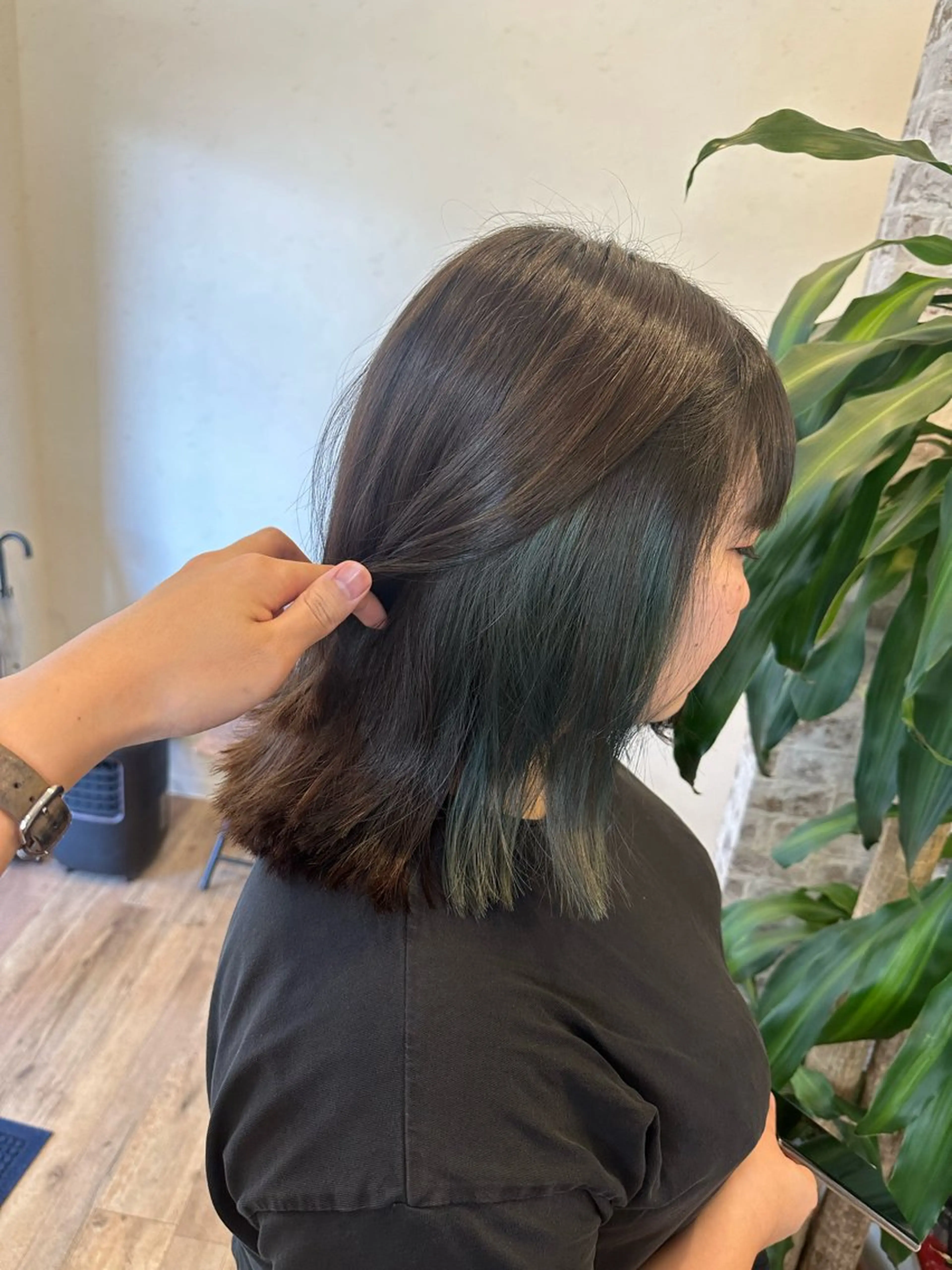 ミディアム カラー TELAHAIR ✄ ‪✂︎‬TOWAのヘアスタイル