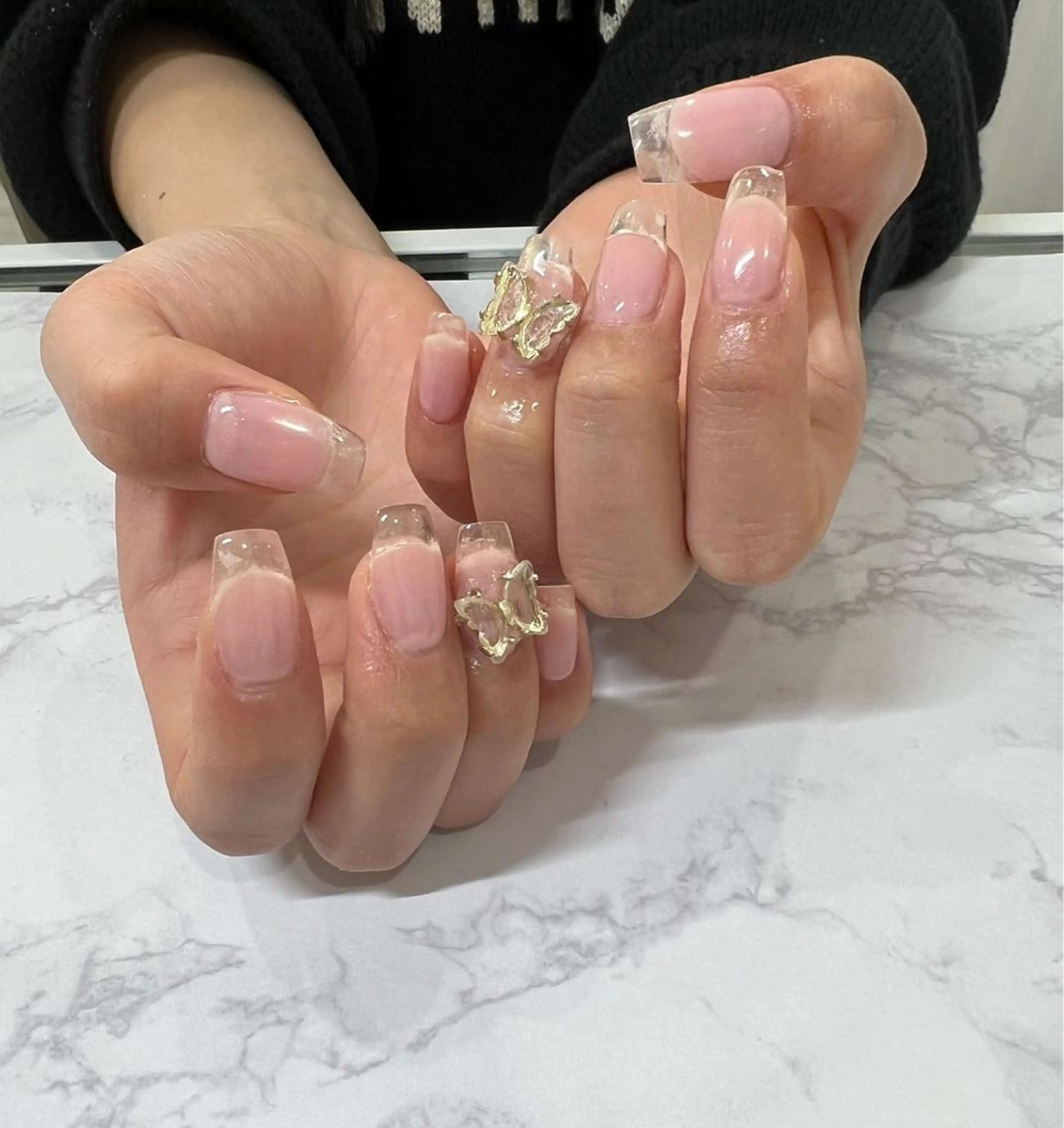 ネイル ハンドネイル フットネイル PEEKABOO京橋 EYE&NAILのネイルデザイン