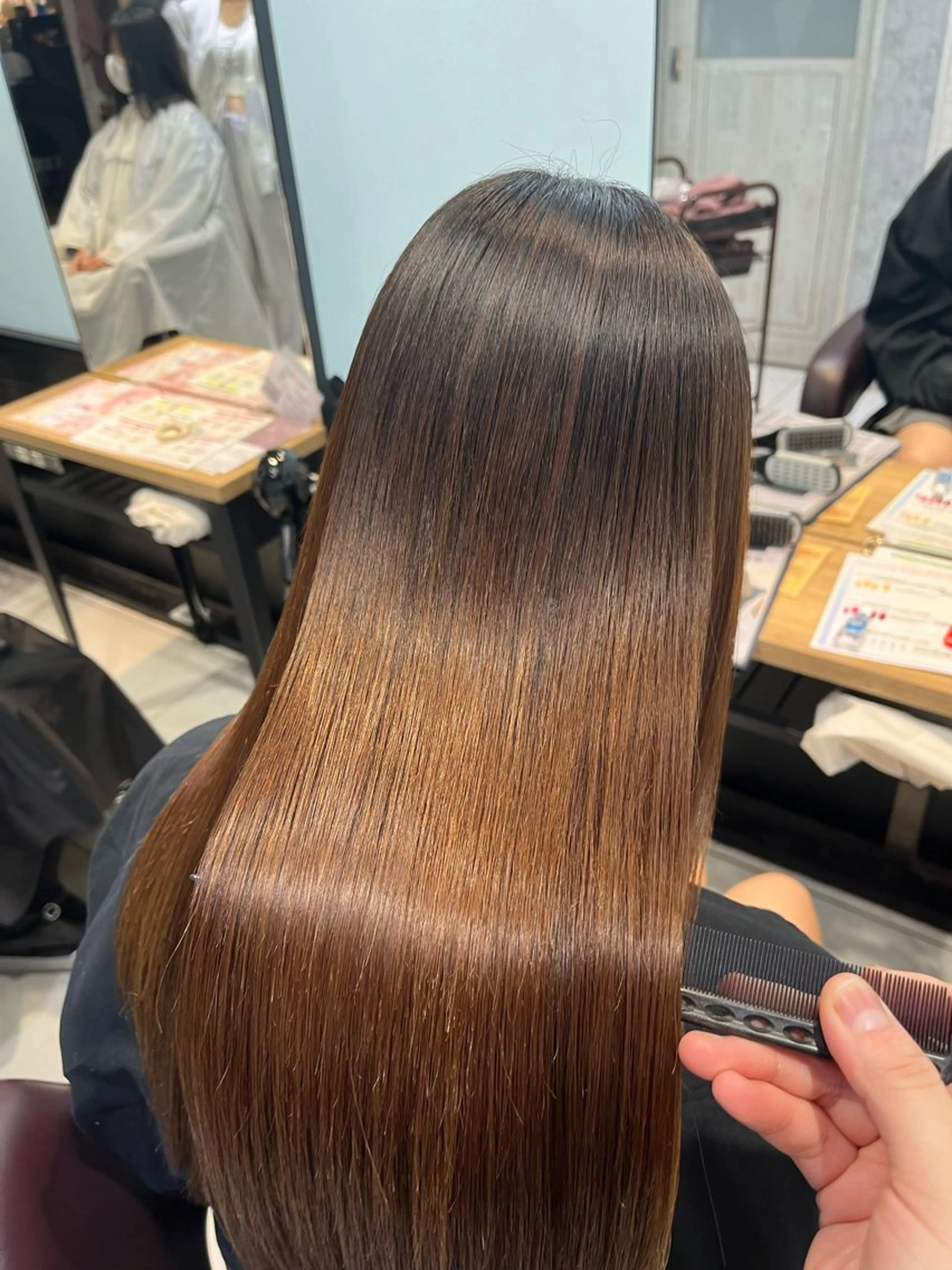 セミロング 町田✨髪質改善✨ ななみのヘアスタイル