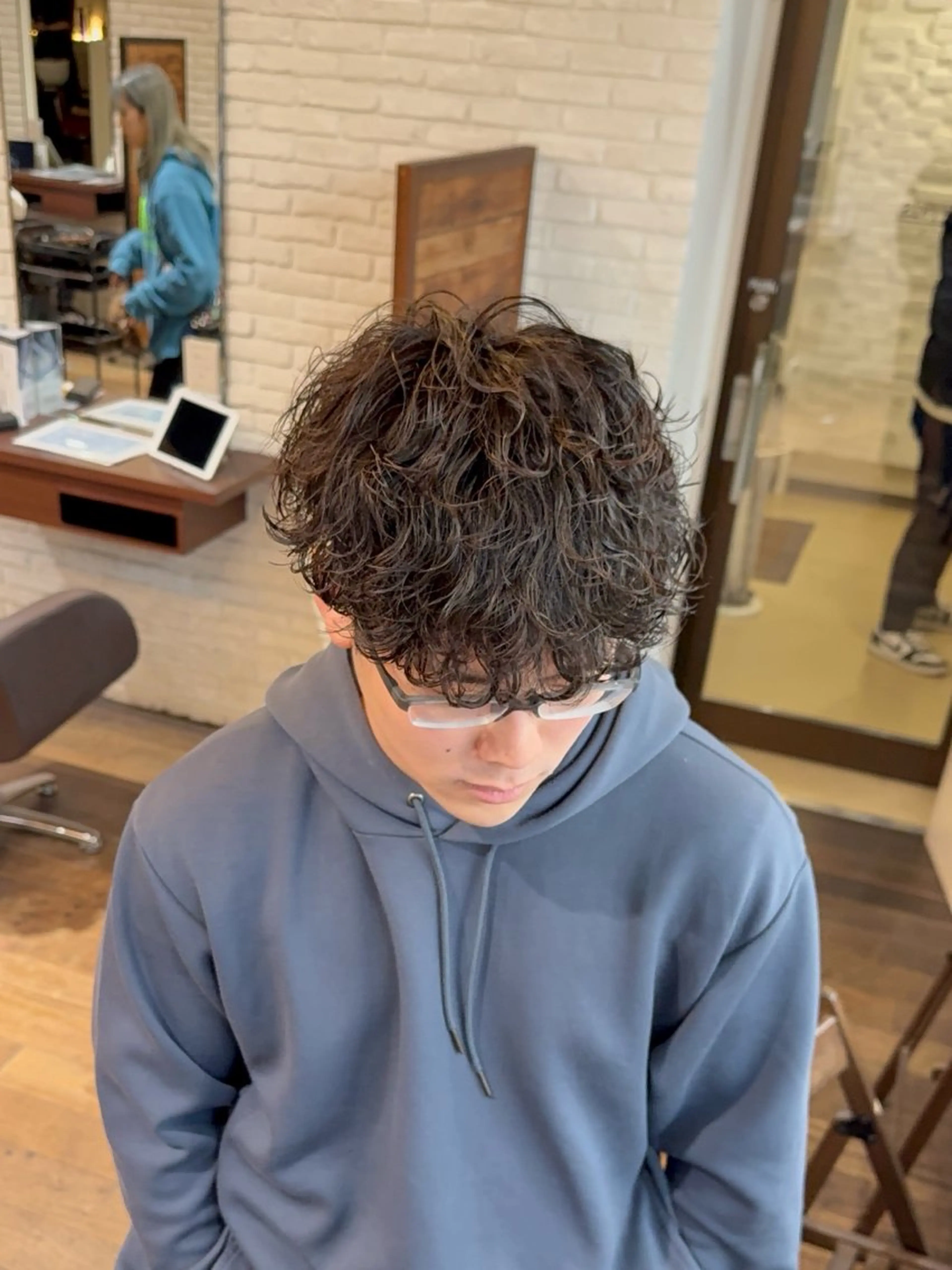 パーマ メンズ カット パーマ Coeur所属・Hazu 【パーマ特化美容師】のヘアスタイル