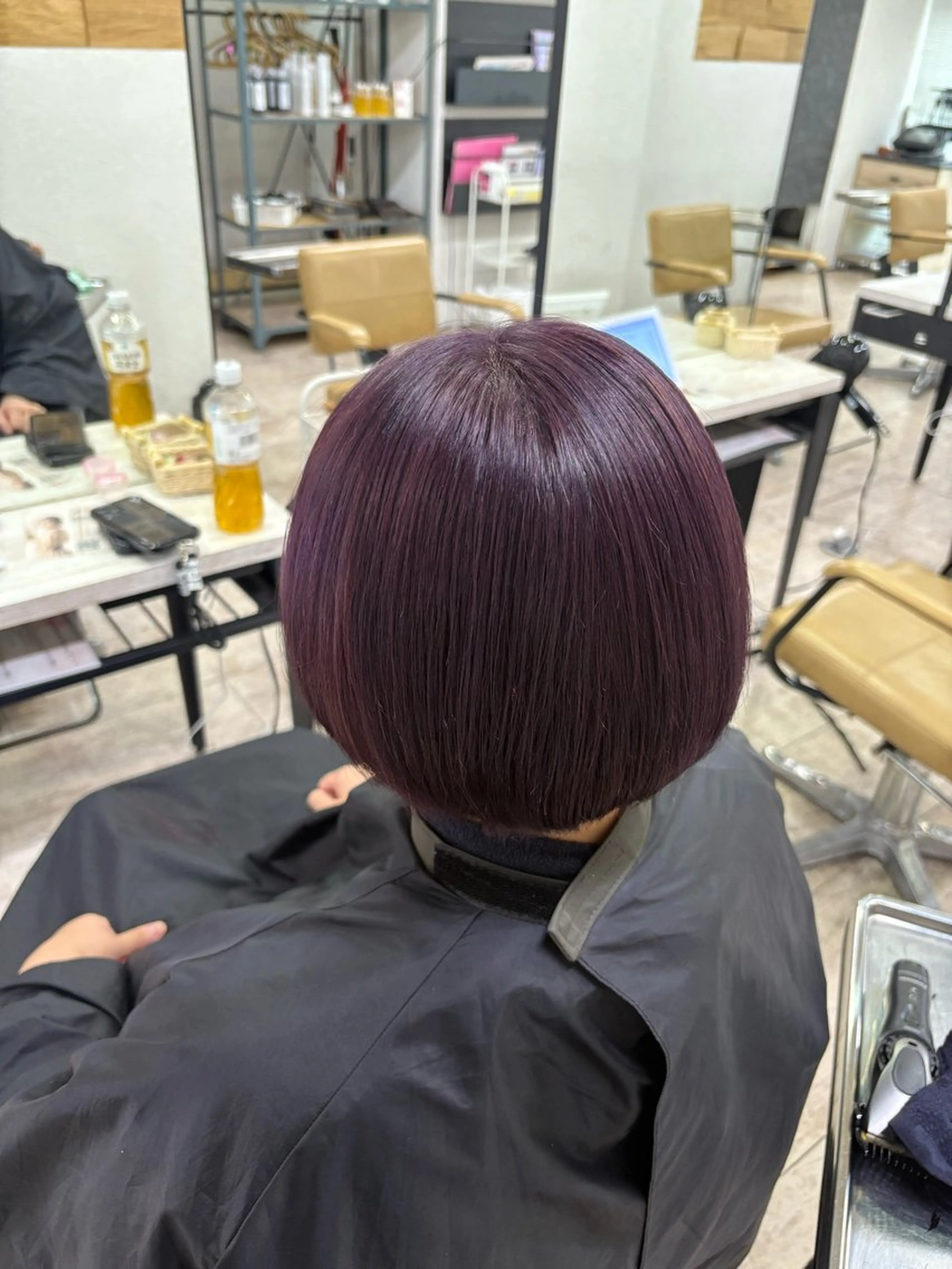 ショート ヘアカラー トリートメント 🐱加賀 瑛里奈🦊のヘアスタイル