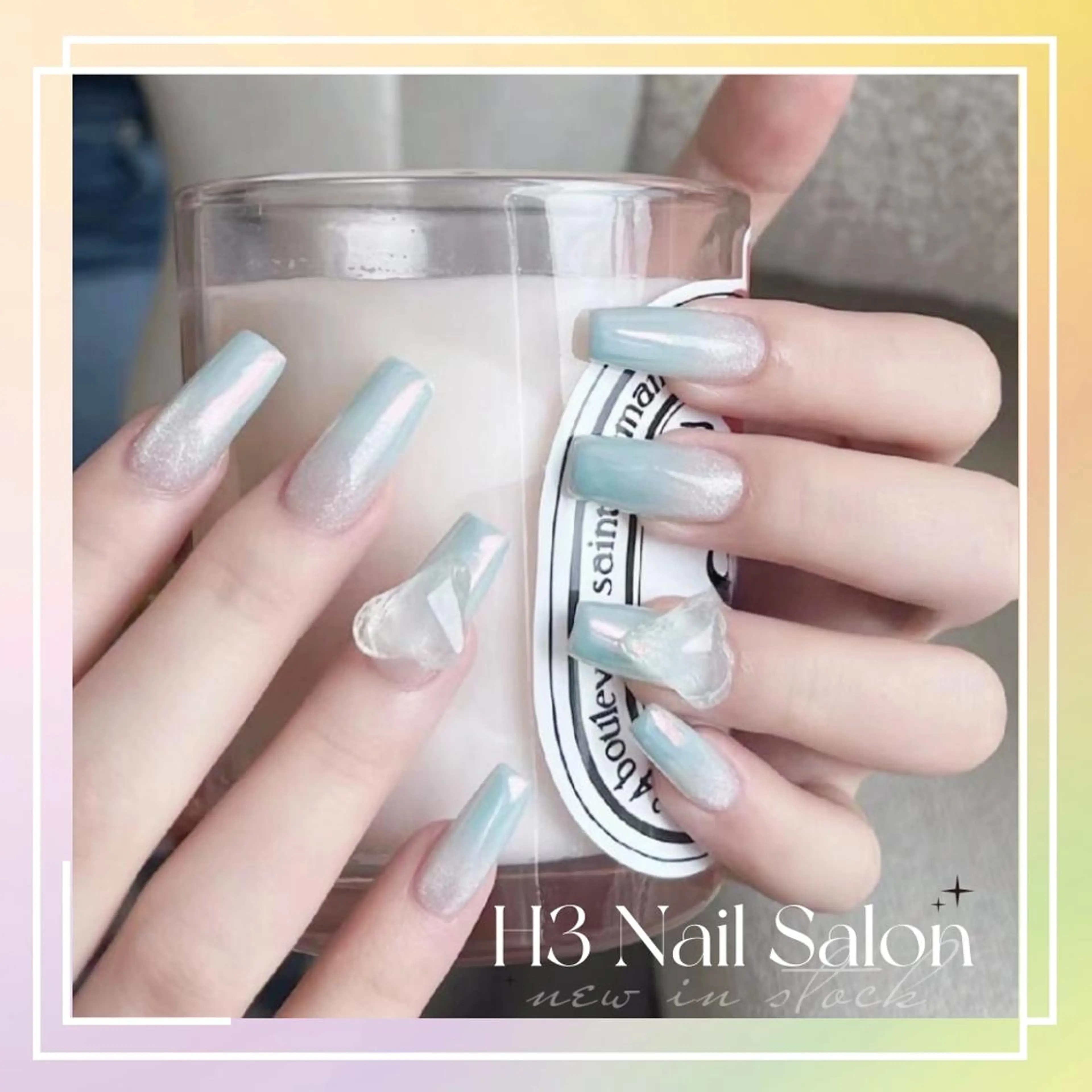 ミディアム ハンドネイル H3 ネイル サロンのネイルデザイン