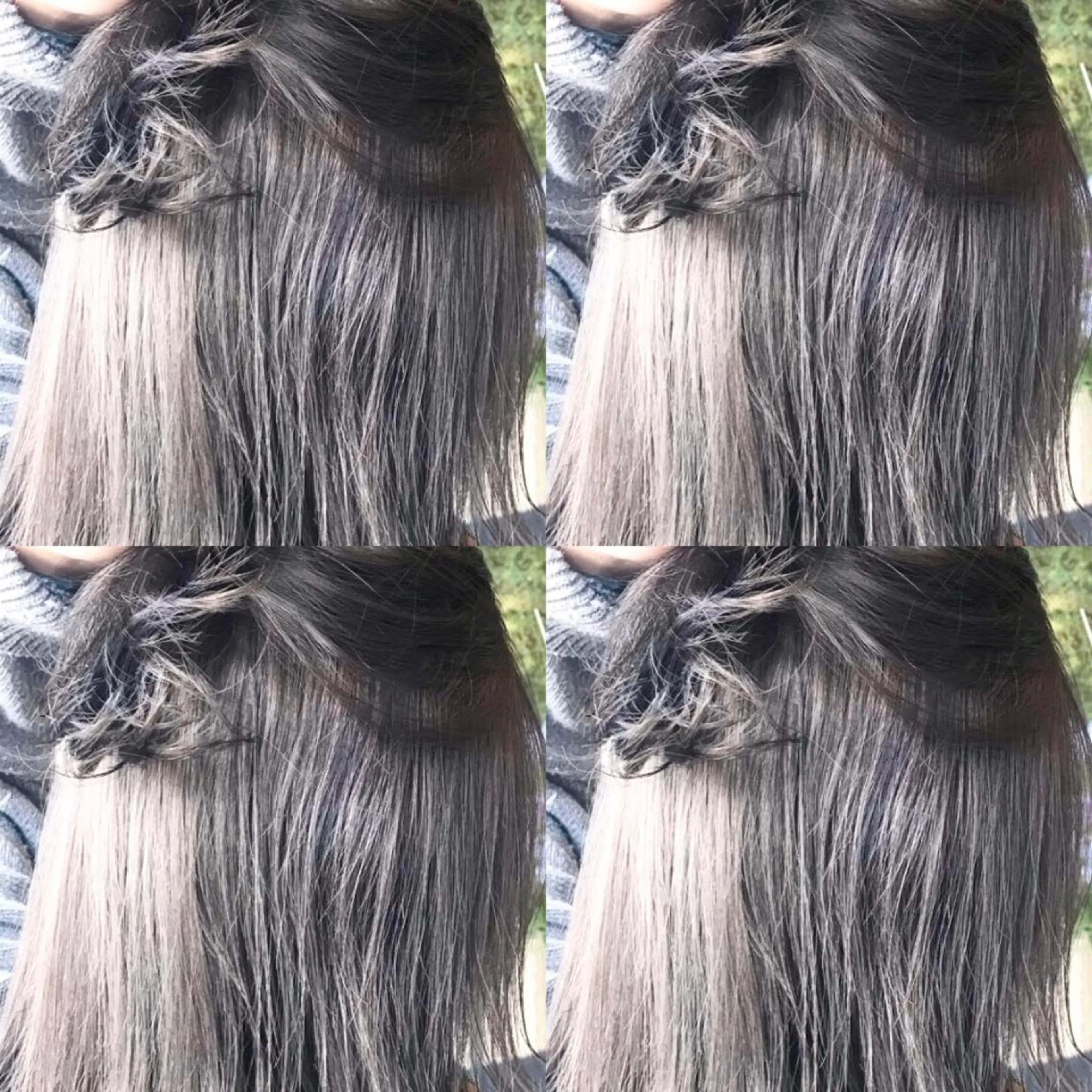 セミロング カラー Hanna by W_SALONのヘアスタイル