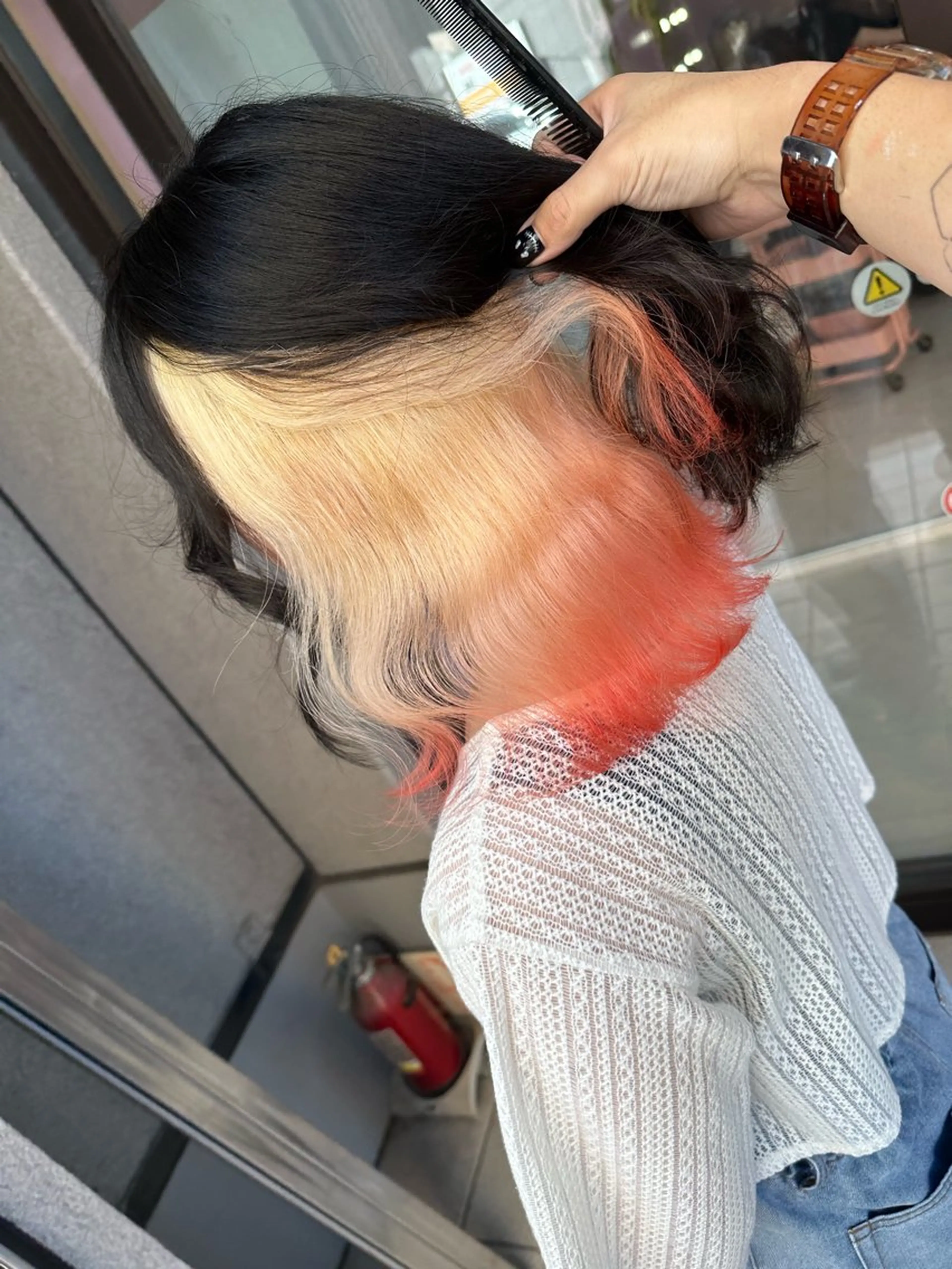 セミロング カラー ヘアカラー トリートメント 🎀憧れ髪色再現🎀 /MANATOのヘアスタイル