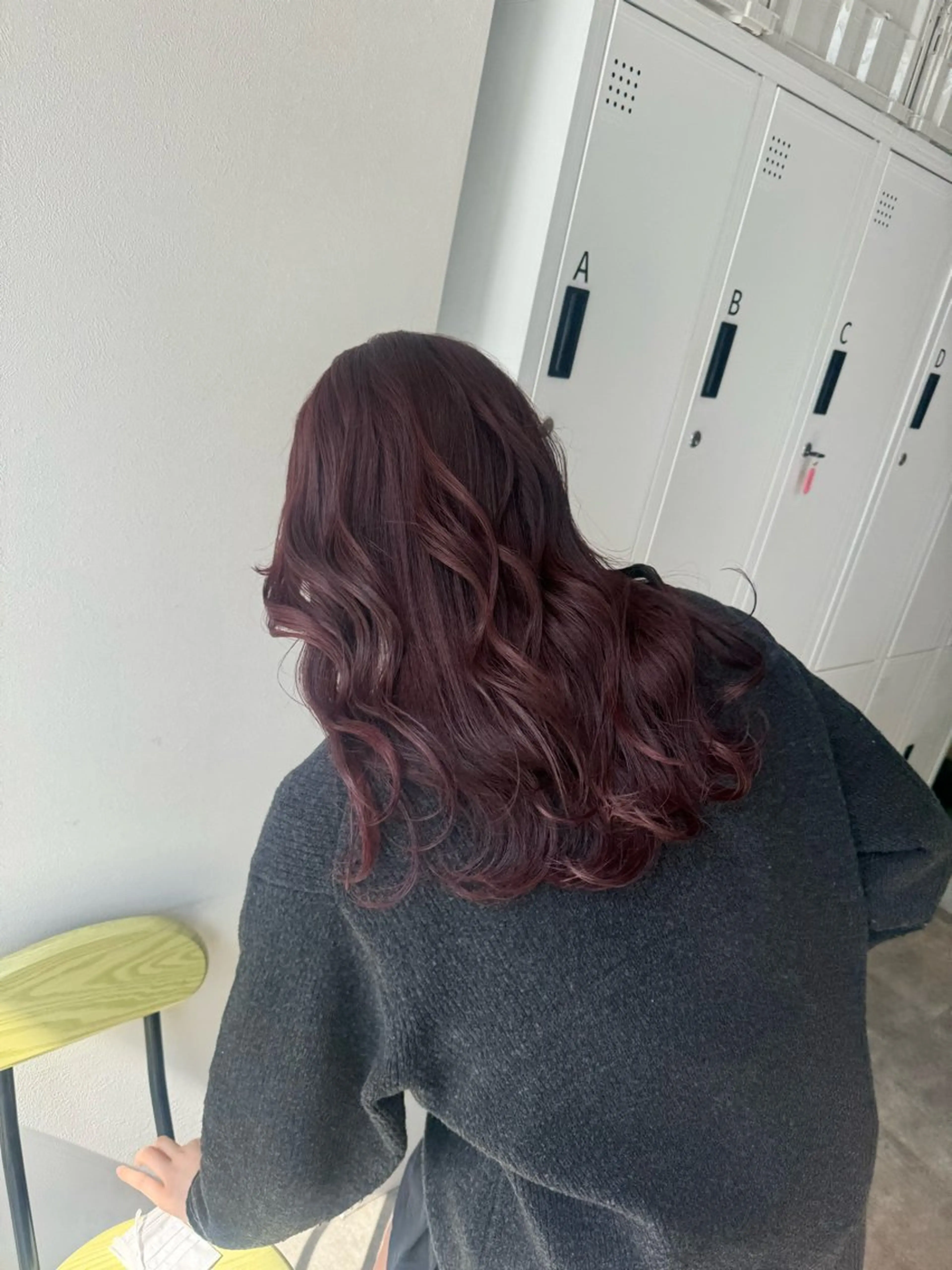 ロング カラー ブリーチ ラベンダーカラー ブリーチなしカラー ピンクカラー ピンクラベンダー オスズ 🎀´-のヘアスタイル