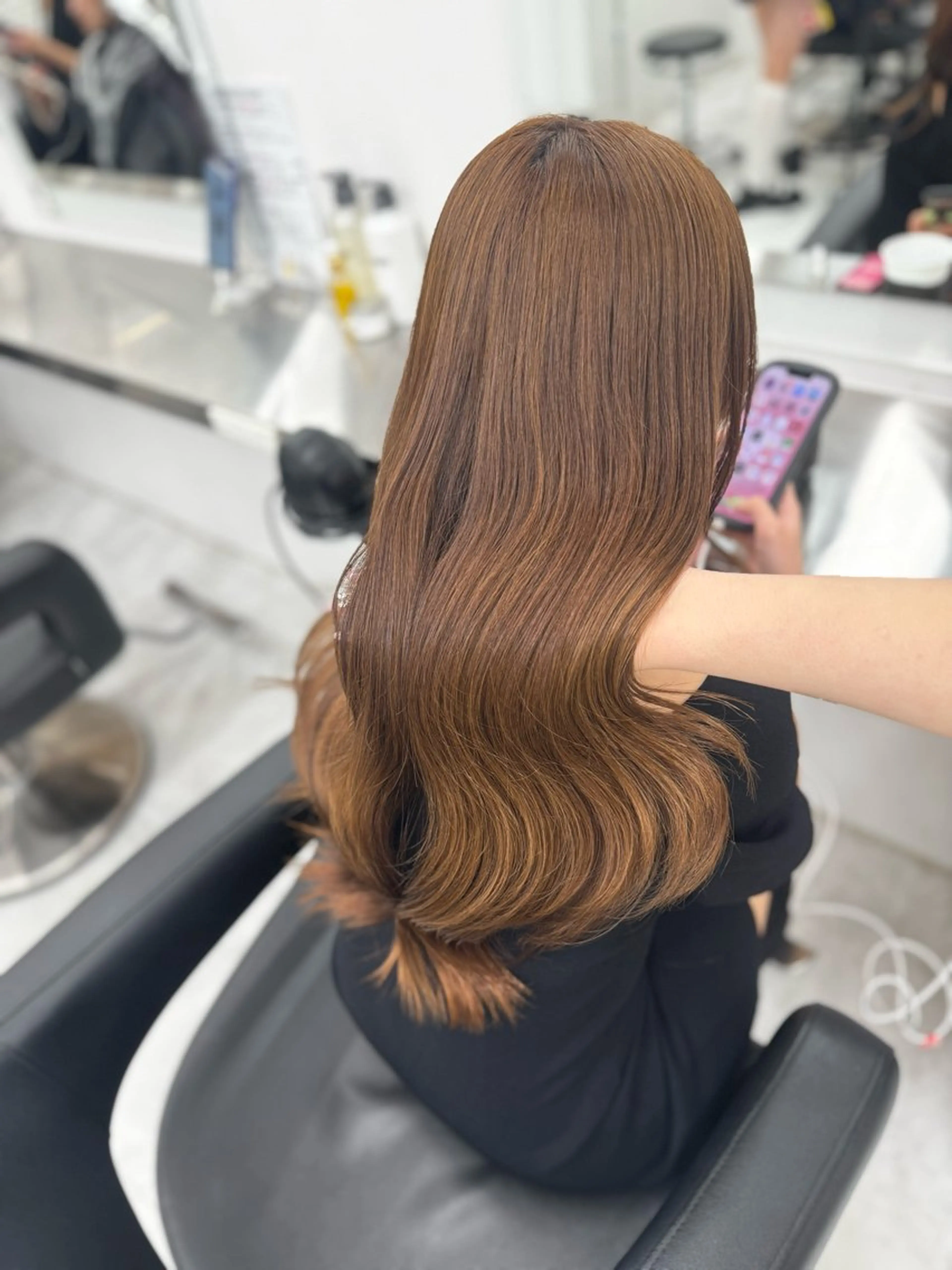 ロング カラー ヘアカラー 🎀愛されgirly ヘア🫧Ayakaのヘアスタイル
