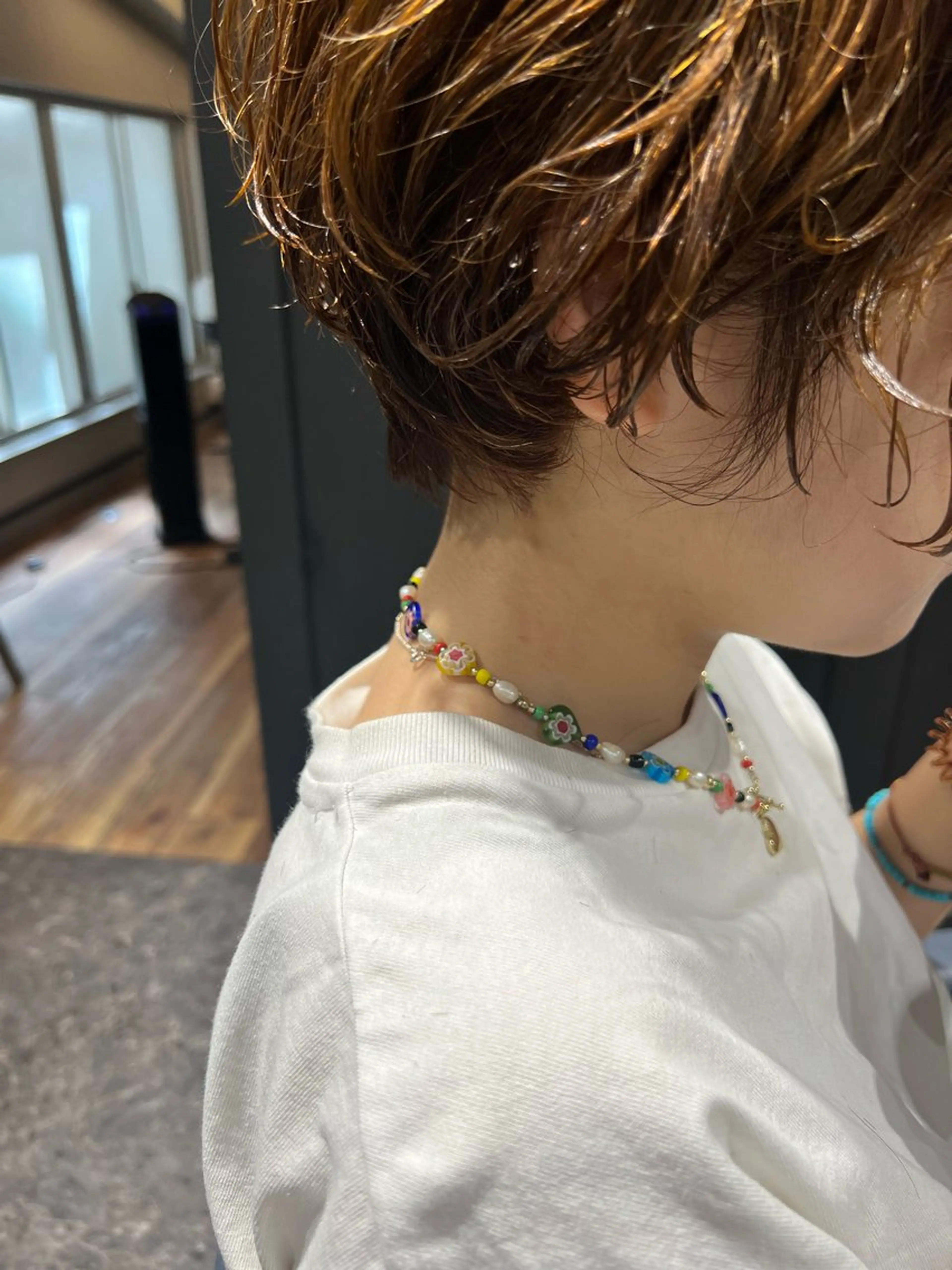 ショート 髪質改善 ショートヘア 縮毛矯正 カット ヘッドスパ OAK 中目黒のヘアスタイル