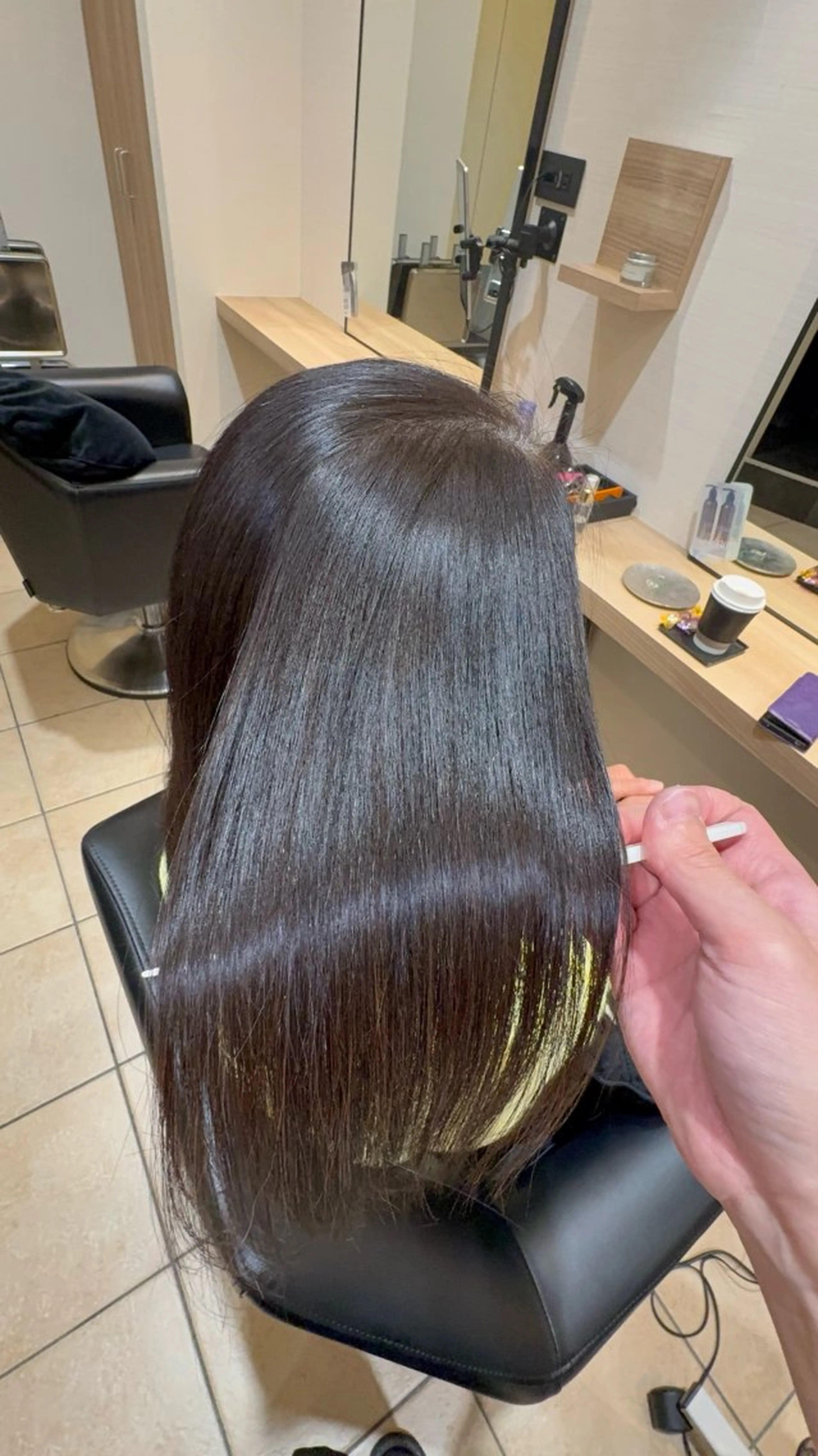 ミディアム カット 縮毛矯正 トリートメント 【ボブ・髪質改善】 ☀️HINATA☀️のヘアスタイル