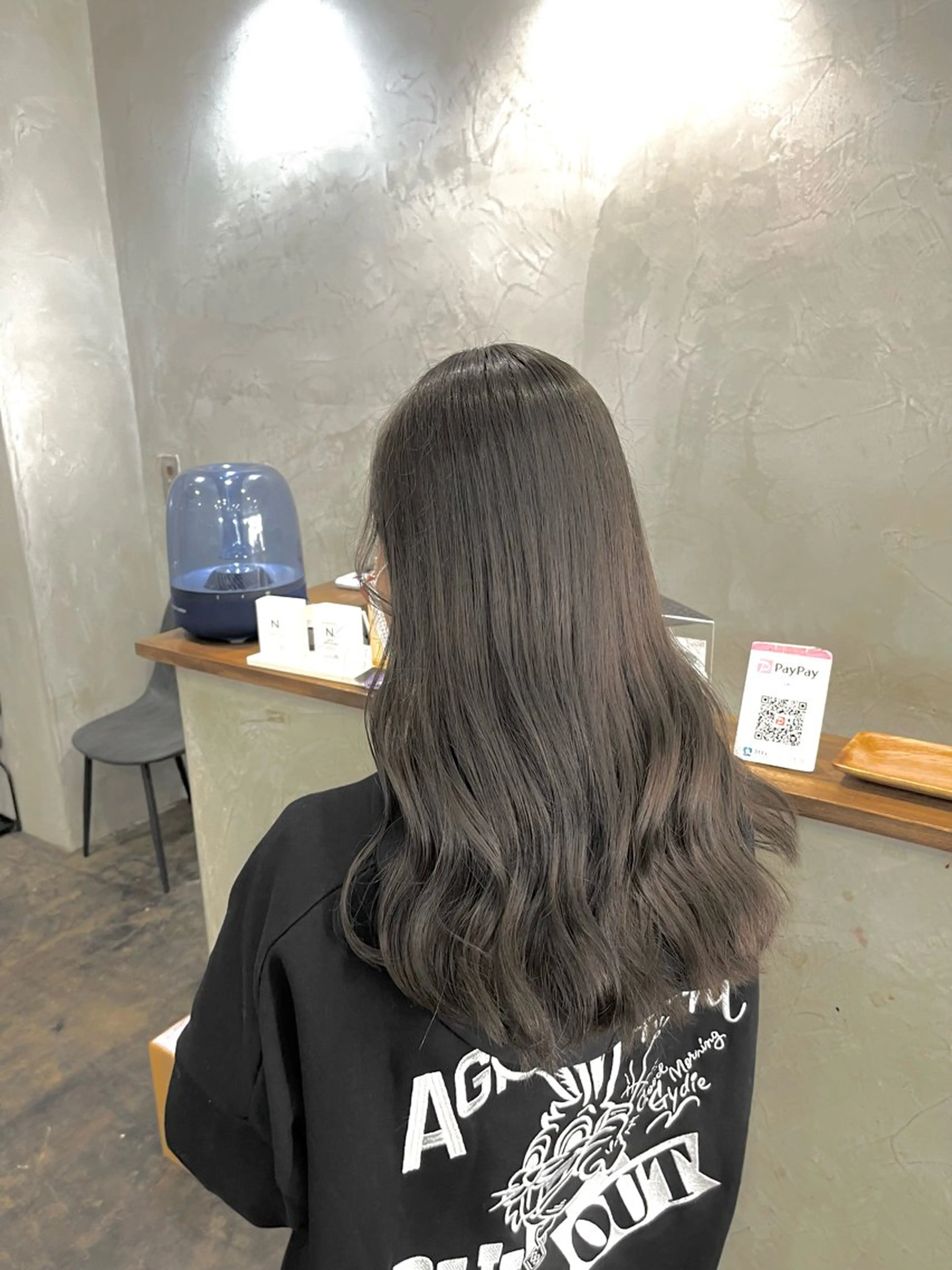 カラー グレージュ オリーブグレージュ オリーブグレー ヘアカラー MaisonHALU さくらのヘアスタイル