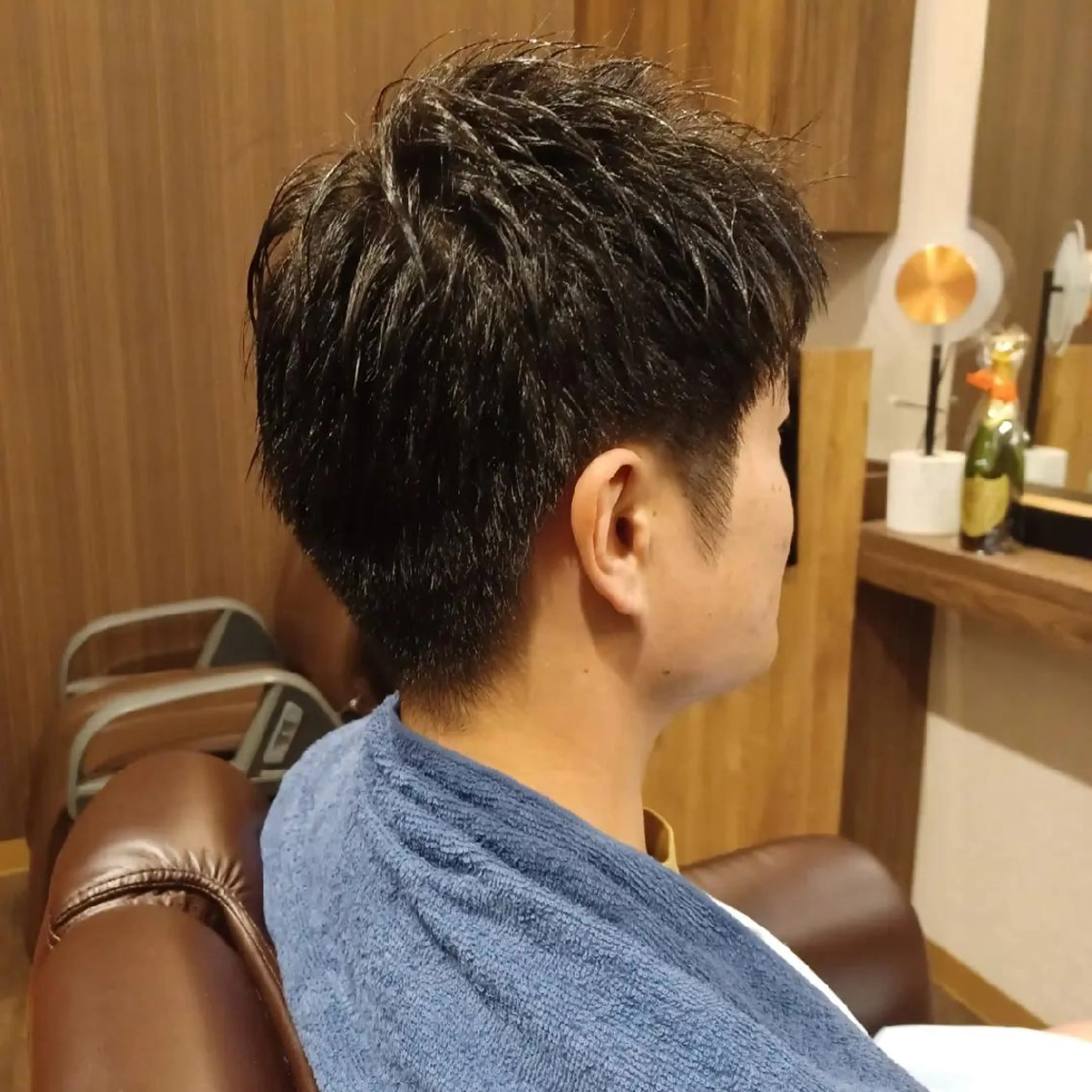 メンズ ショート BARBER 　STAG所属・BARBERSTAG 上拂恭平のヘアスタイル