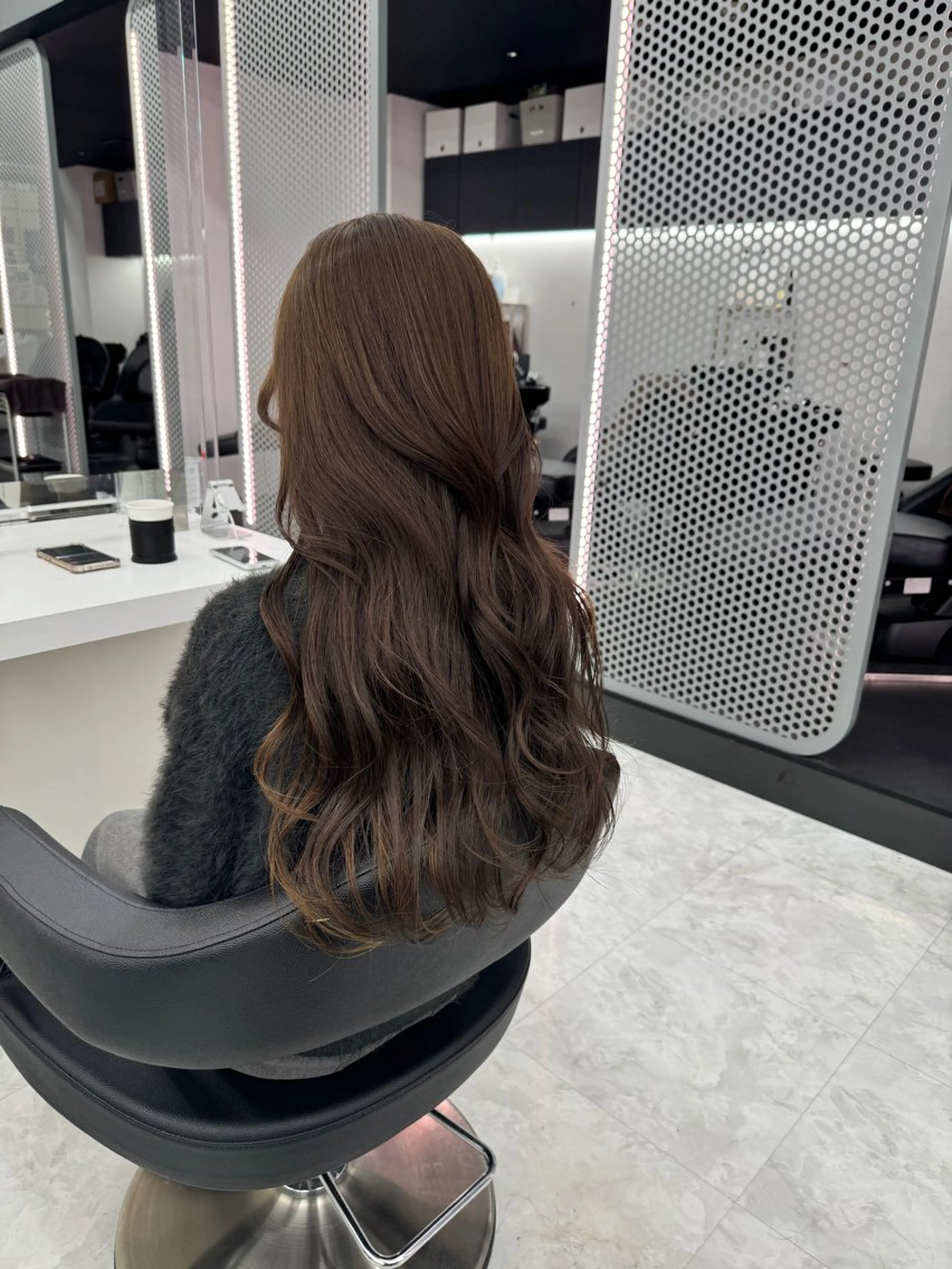 ロング カラー ヘアカラー ヘッドスパ ヘアセット 💖透明感カラー＆暗 髪専門💖Akariのヘアスタイル