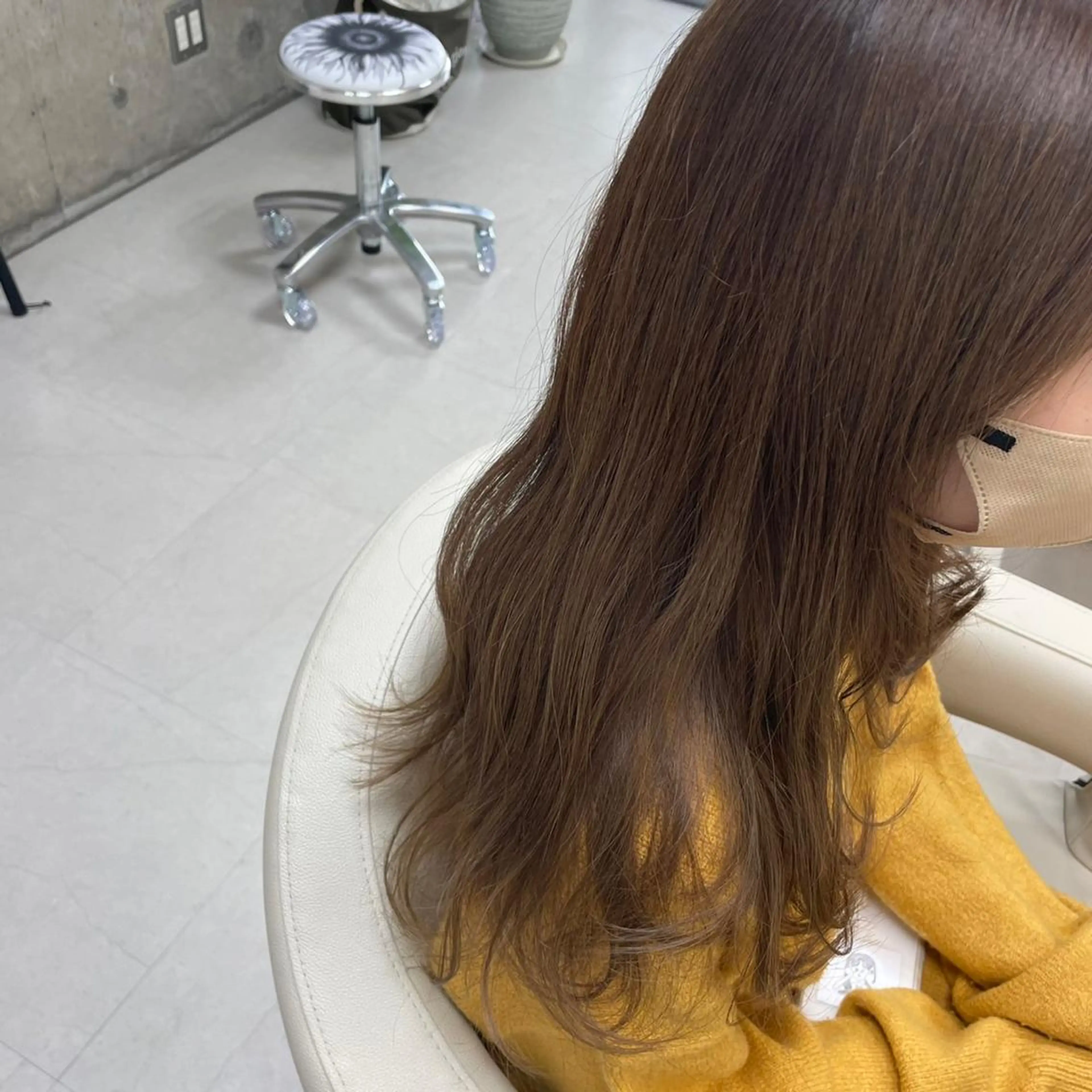 ロング カラー カット ヘアカラー トリートメント Lemupu所属・坂本 沙也加のヘアスタイル