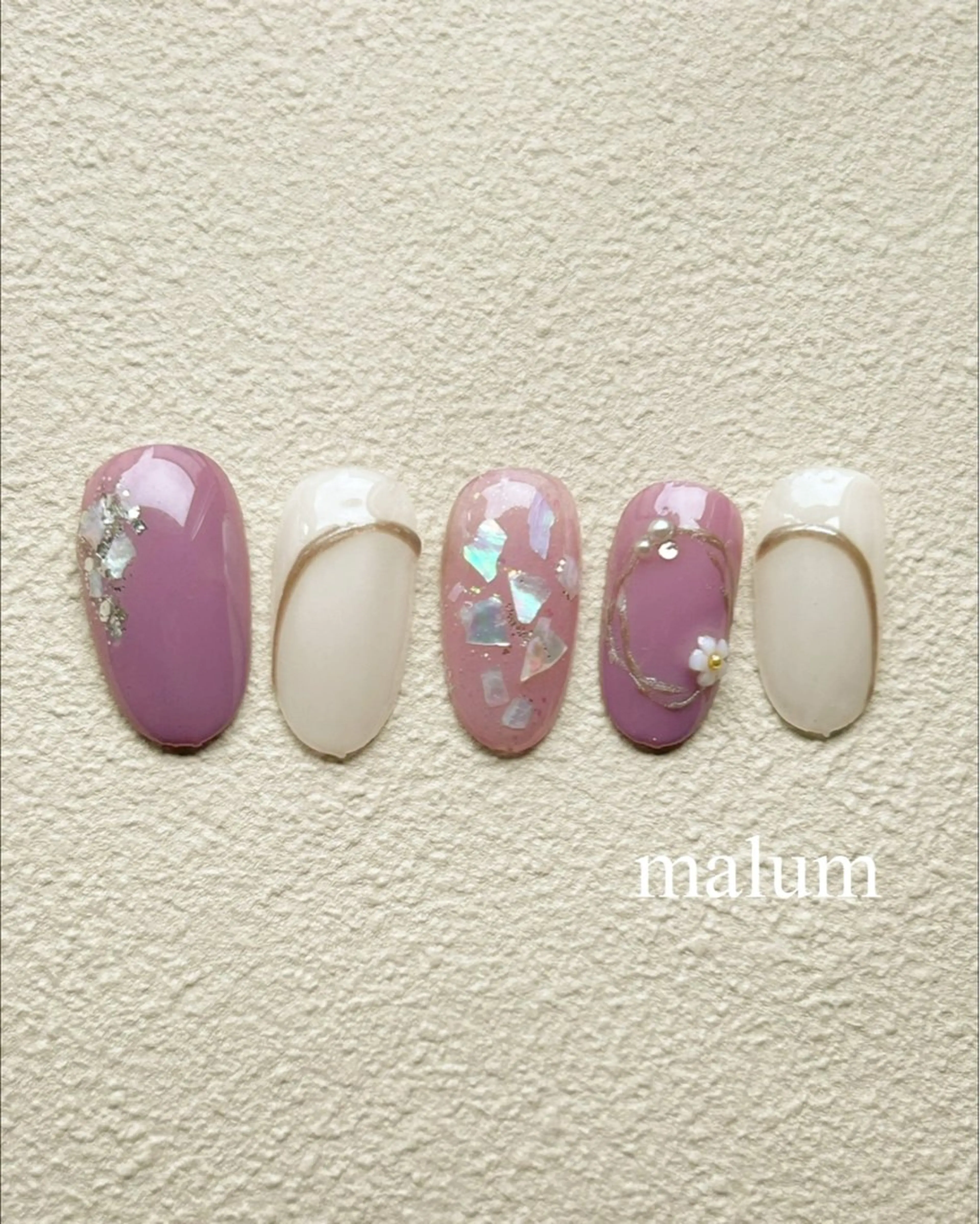 ネイル ハンドネイル malum nailのネイルデザイン