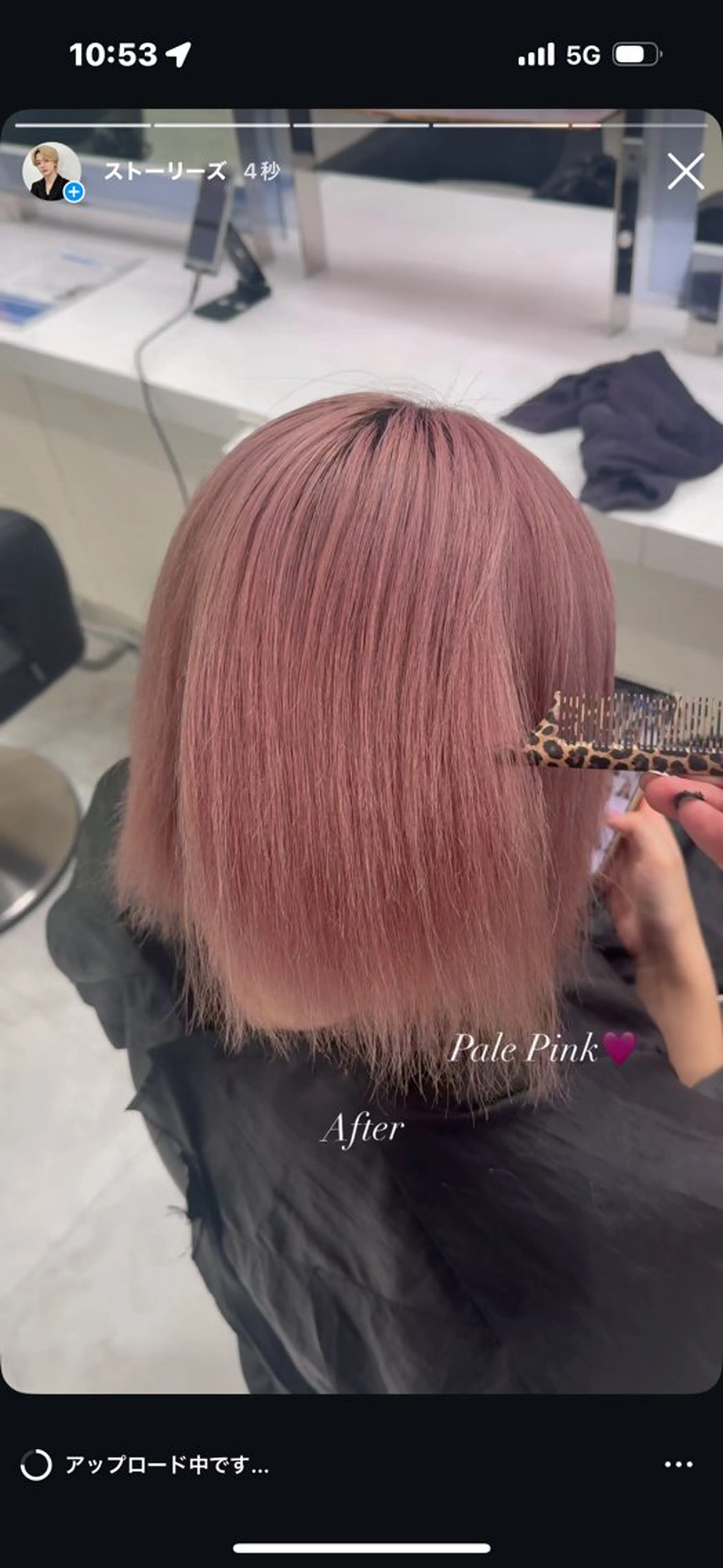 カラー ヘアカラー 透けるやわらか艶髪♡ ナチュラルストレートのヘアスタイル