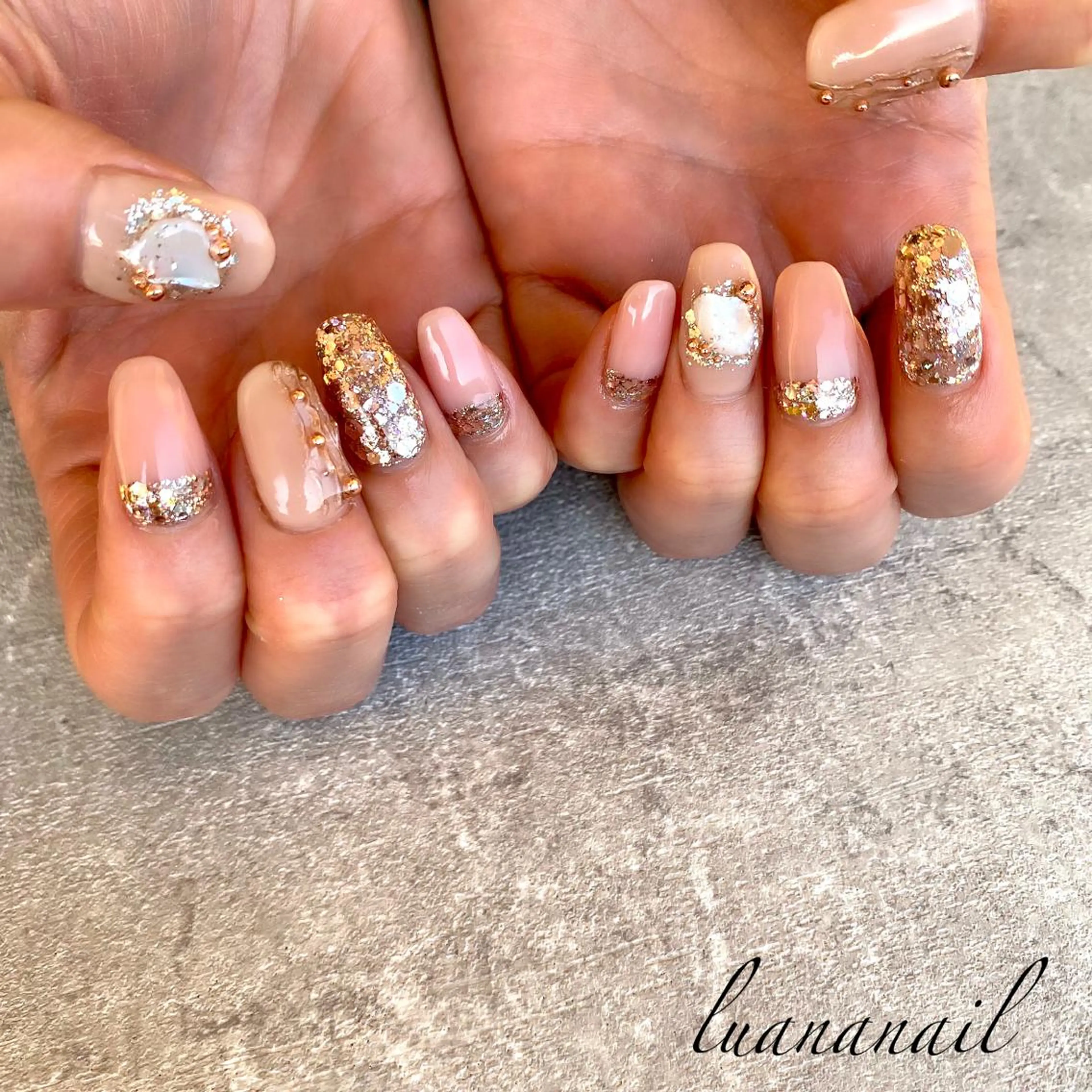 ネイル ハンドネイル luana nailのネイルデザイン