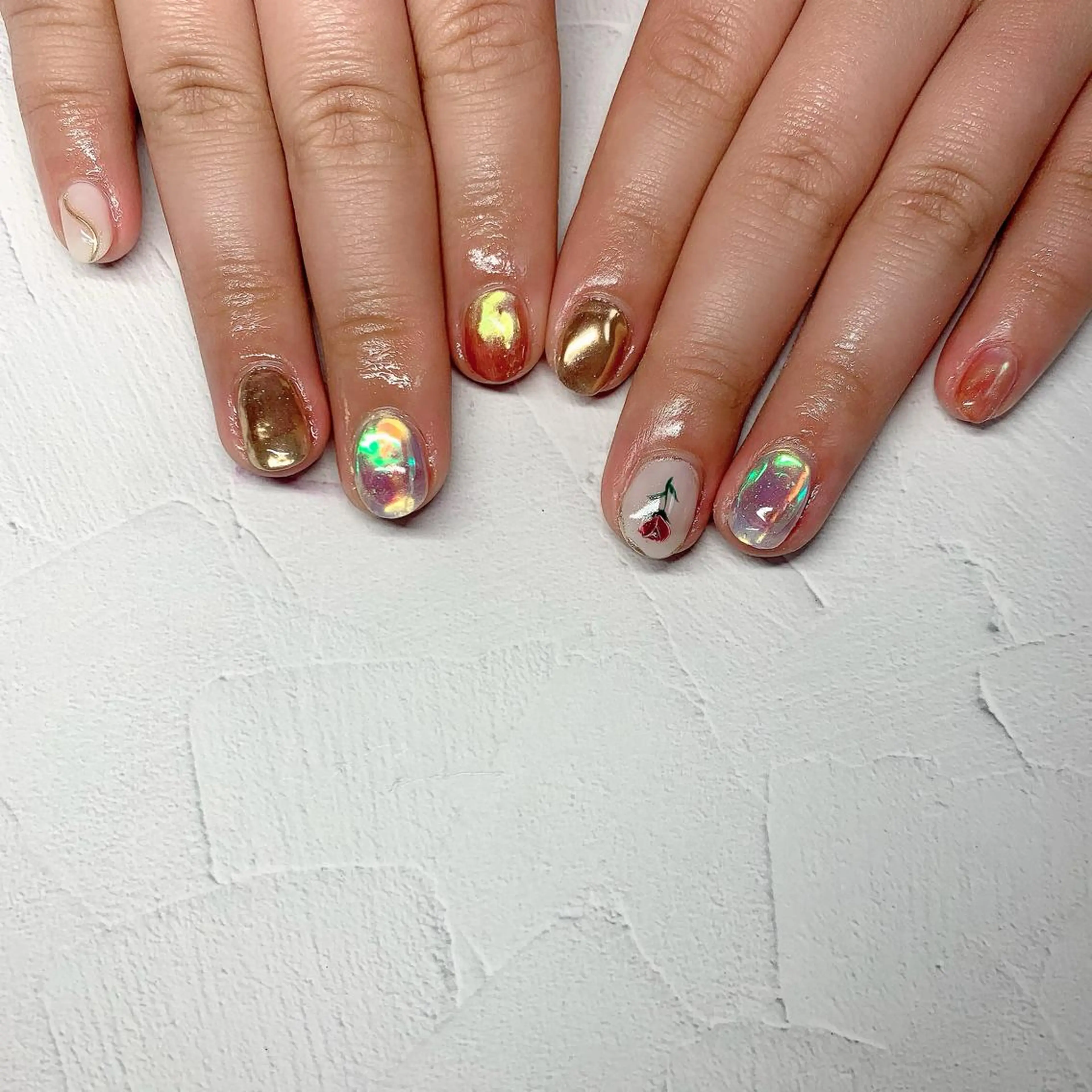 ネイル アートネイル Mellow所属・Mellow Nailのネイルデザイン