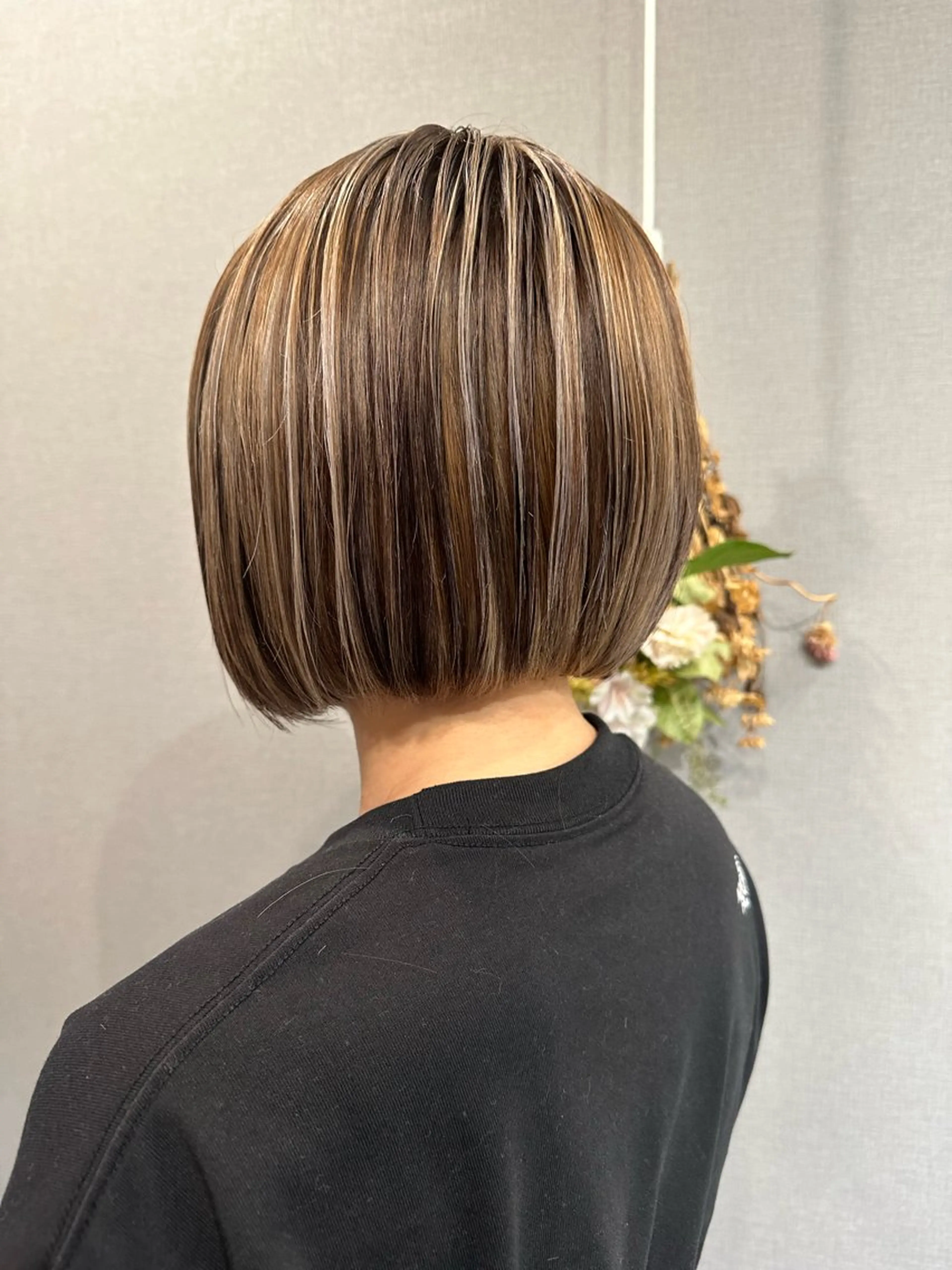 ショート カラー ヘアカラー トリートメント K Harukaのヘアスタイル