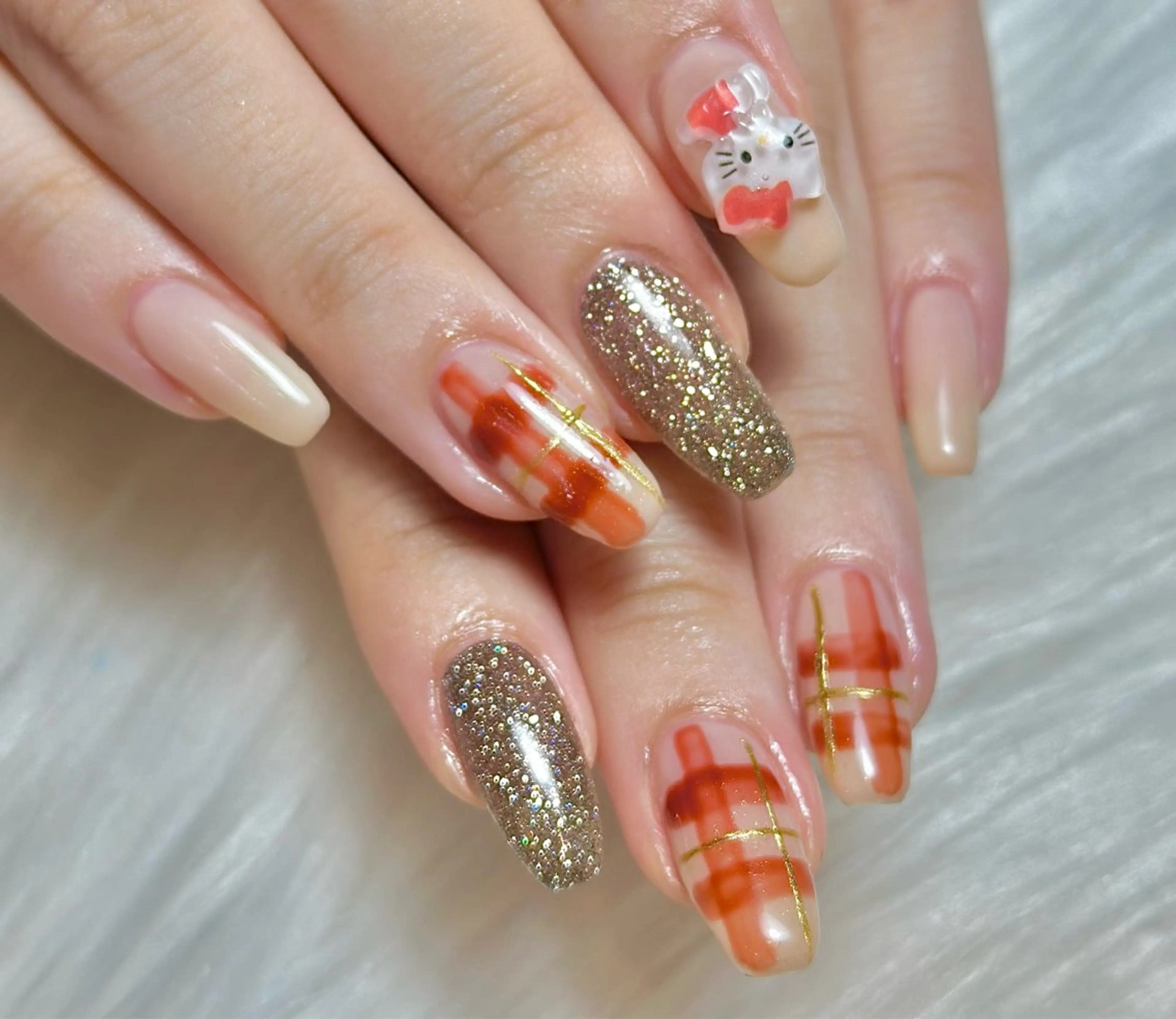 ネイル 持ち込み ハンドネイル m_nail所属・O Mayaのネイルデザイン