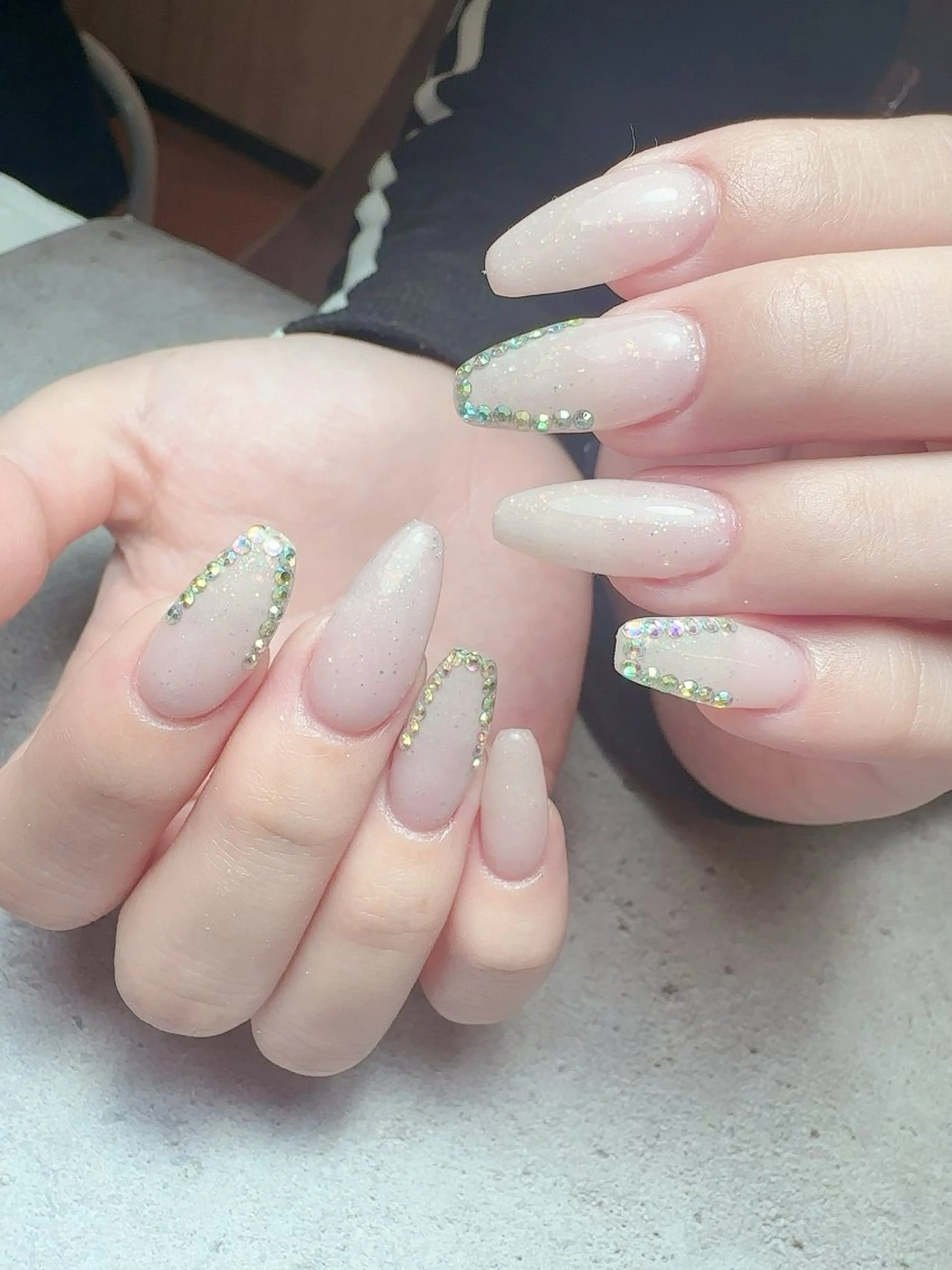 ネイル アートネイル 入学式 ハート マグネットネイル 持ち込み ハンドネイル nail salon    Mimiy..所属・Nailsalon Mimiy..♡のネイルデザイン