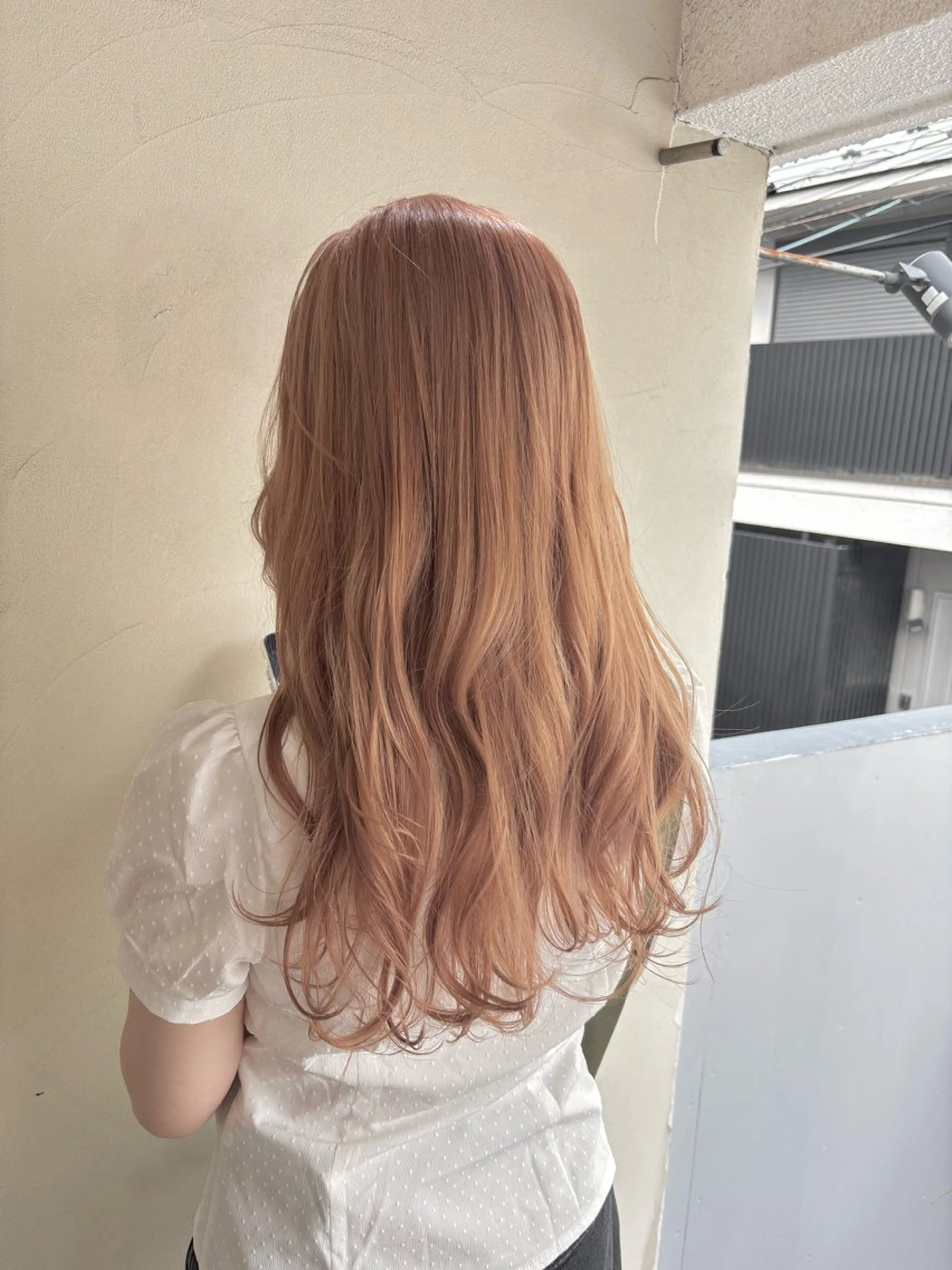セミロング ヘアカラー トリートメント 髪質改善ストレート/ coiiはしもとはなのヘアスタイル