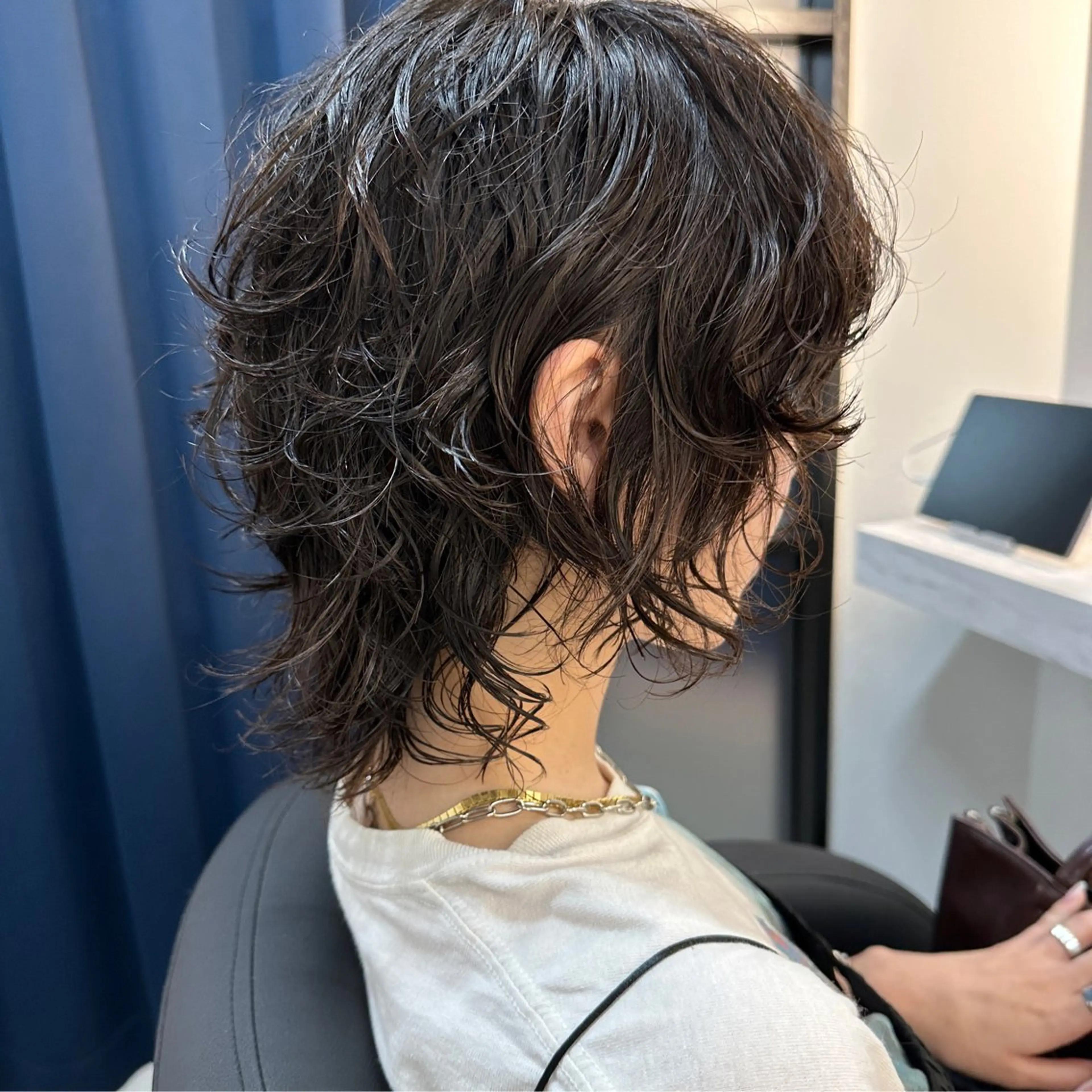 ショート パーマ ウルフカット FBeauty 青山店所属・パーマ特化美容師 表参道のヘアスタイル