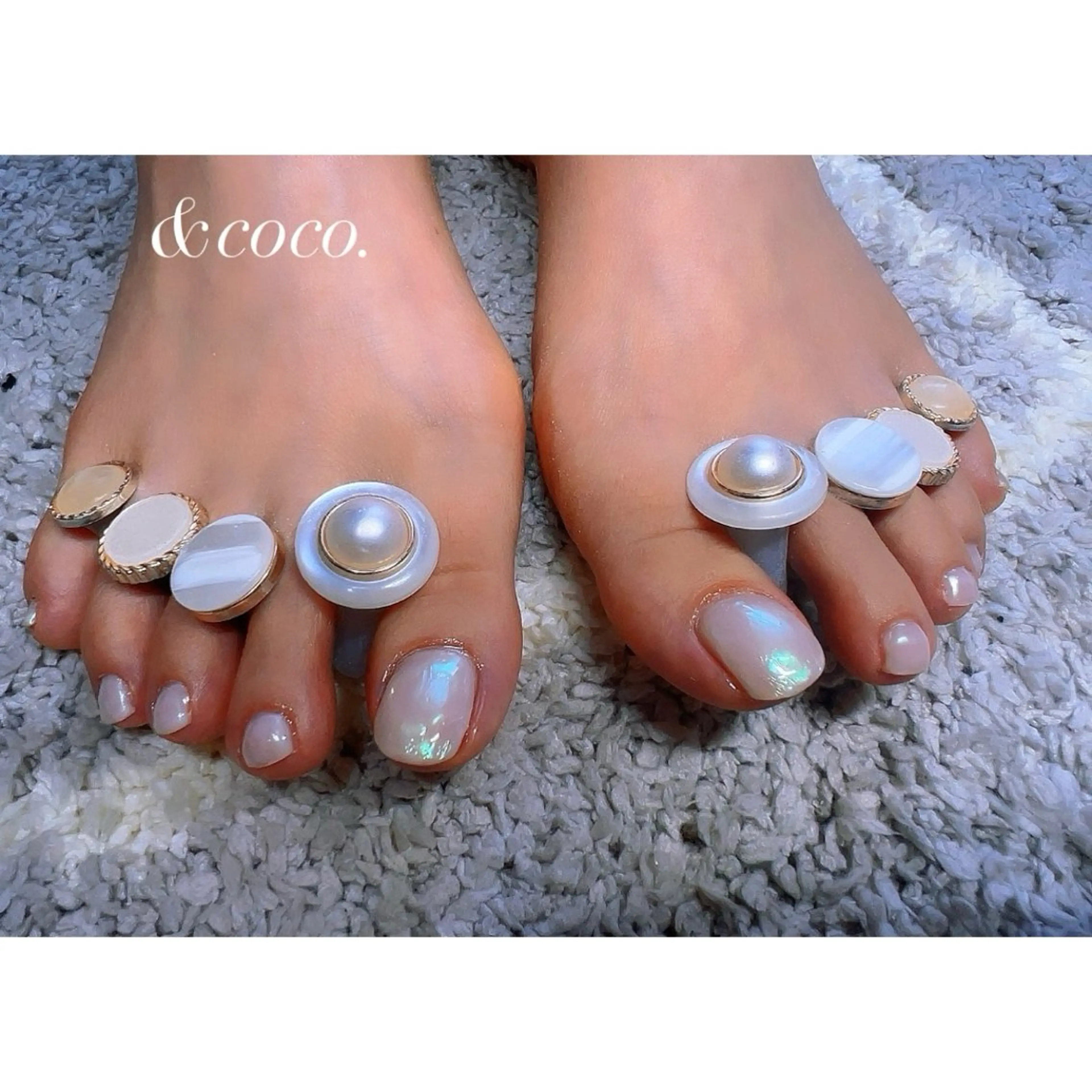ネイル フットネイル ＆coco.所属・＆ coco.のネイルデザイン
