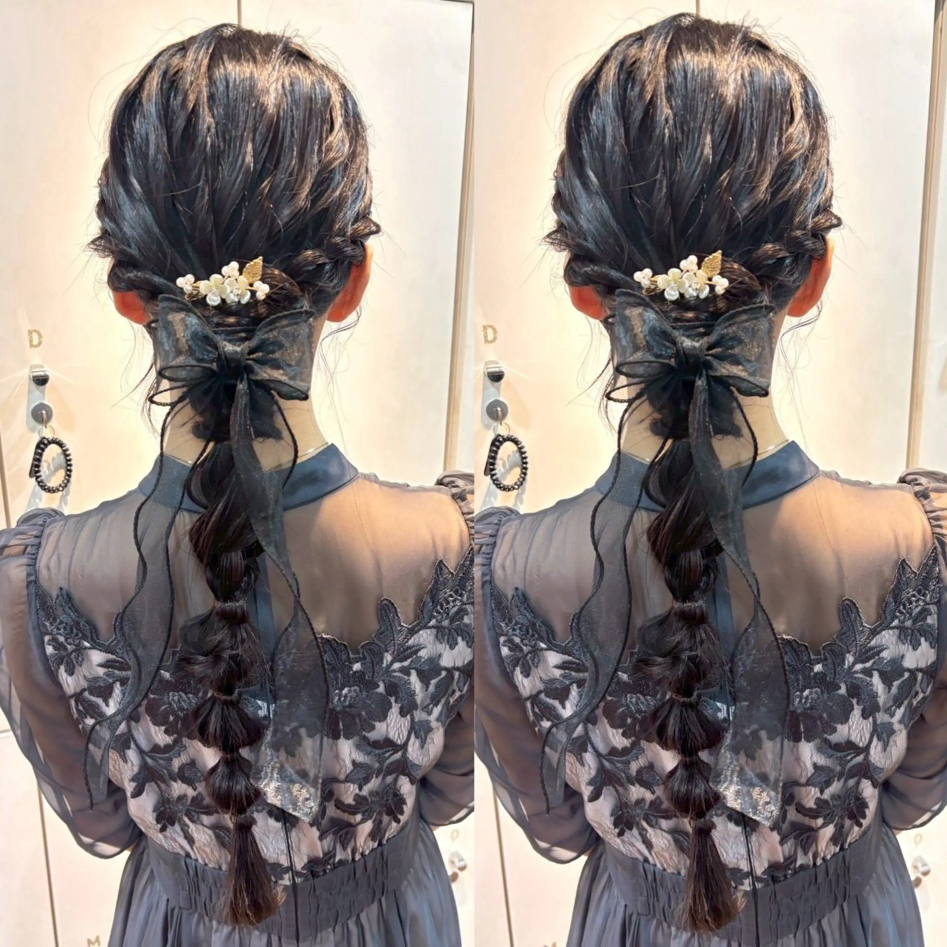 ロング ヘアアレンジ ロング ヘアセット ヘアメ🎀エクステ 🪽横浜/しほ🧸のヘアスタイル