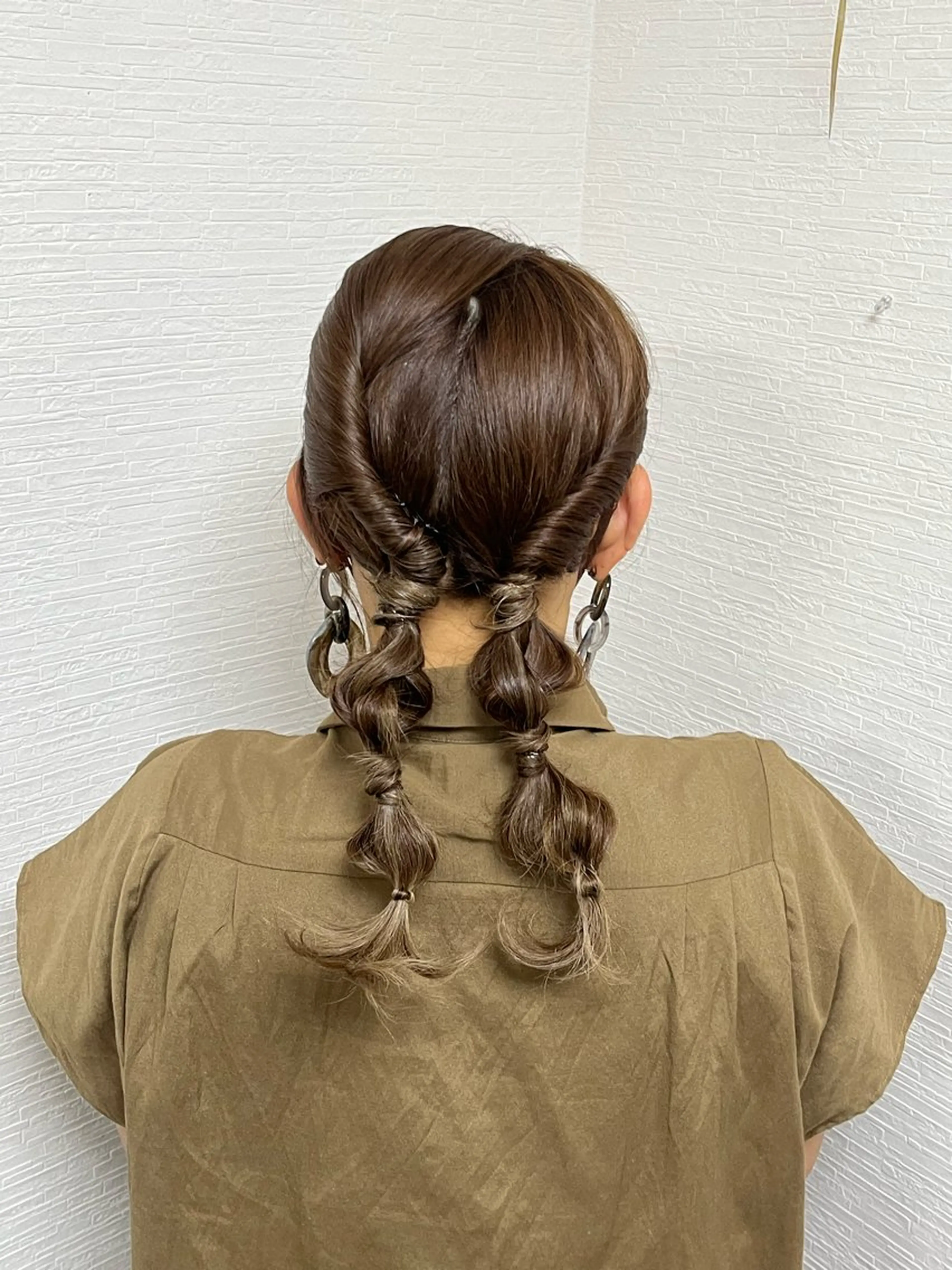 セミロング ヘアセット Monleve 井上恵のマツエク・マツパデザイン