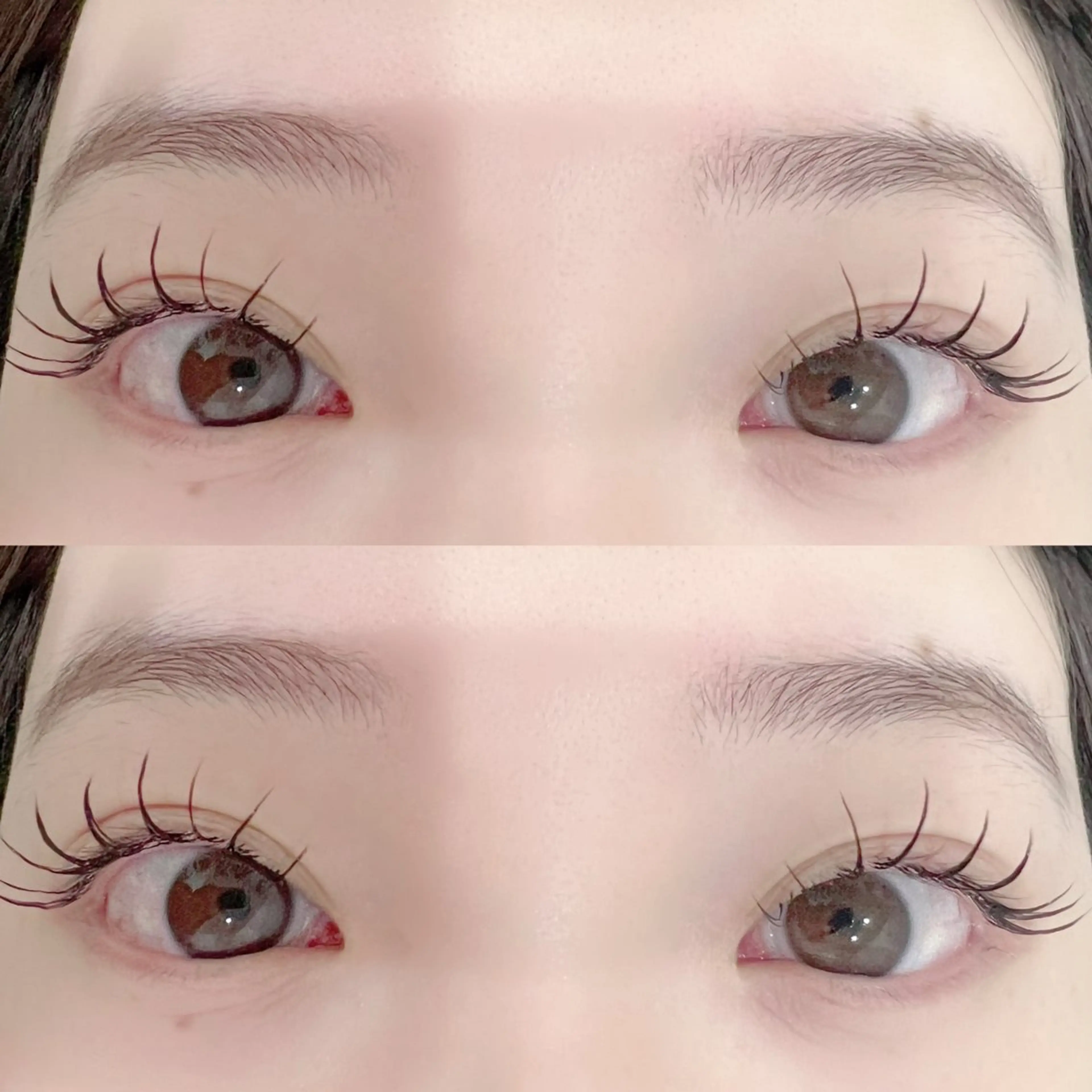 マツエク・マツパ フラットラッシュ ナチュラル omii salon 草津店: ayumiのマツエク・マツパデザイン
