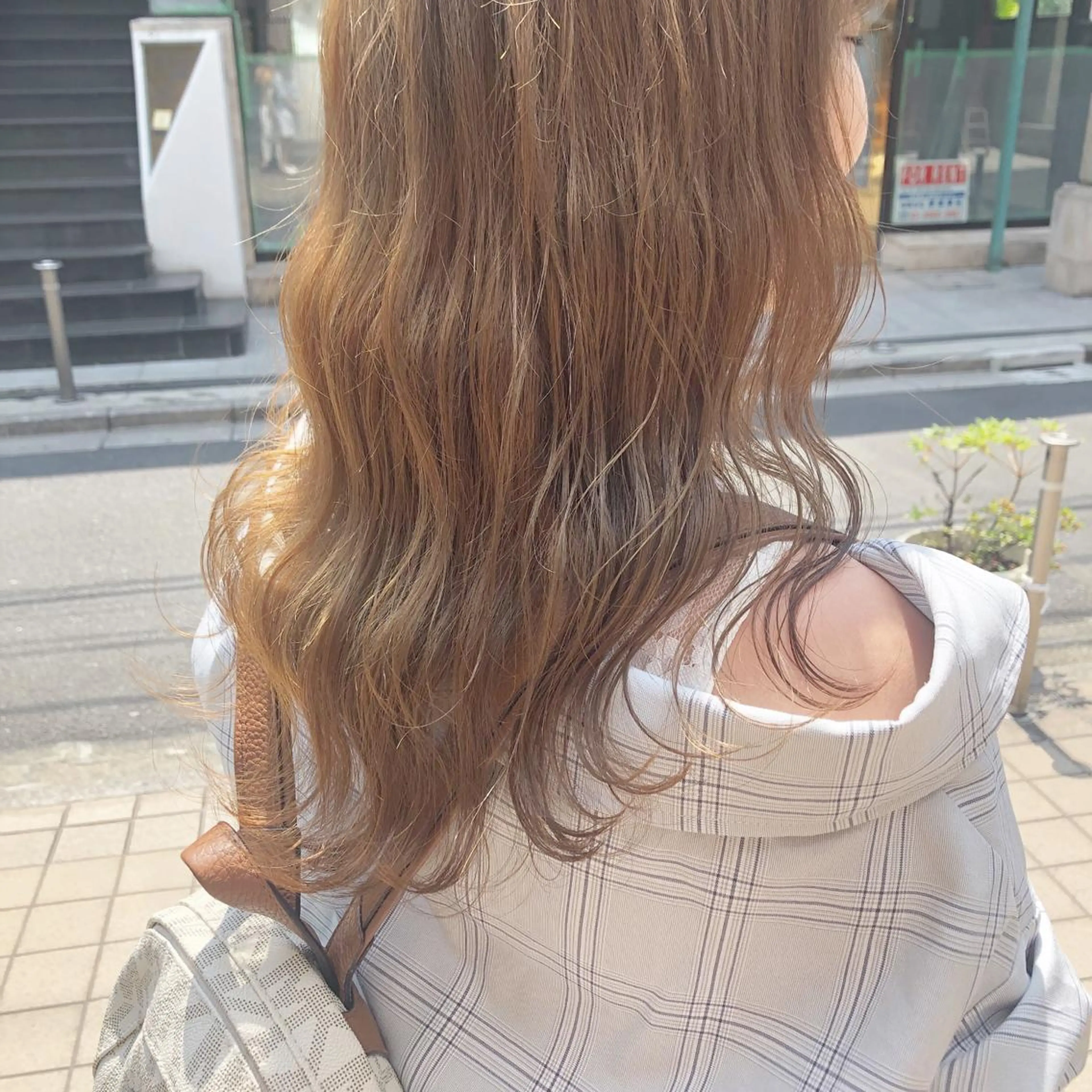 セミロング カラー パーマ ヘアアレンジ メンズ キッズ マツエク・マツパ ベージュカラー レイヤーカット指名 No.1💖マユカのヘアスタイル