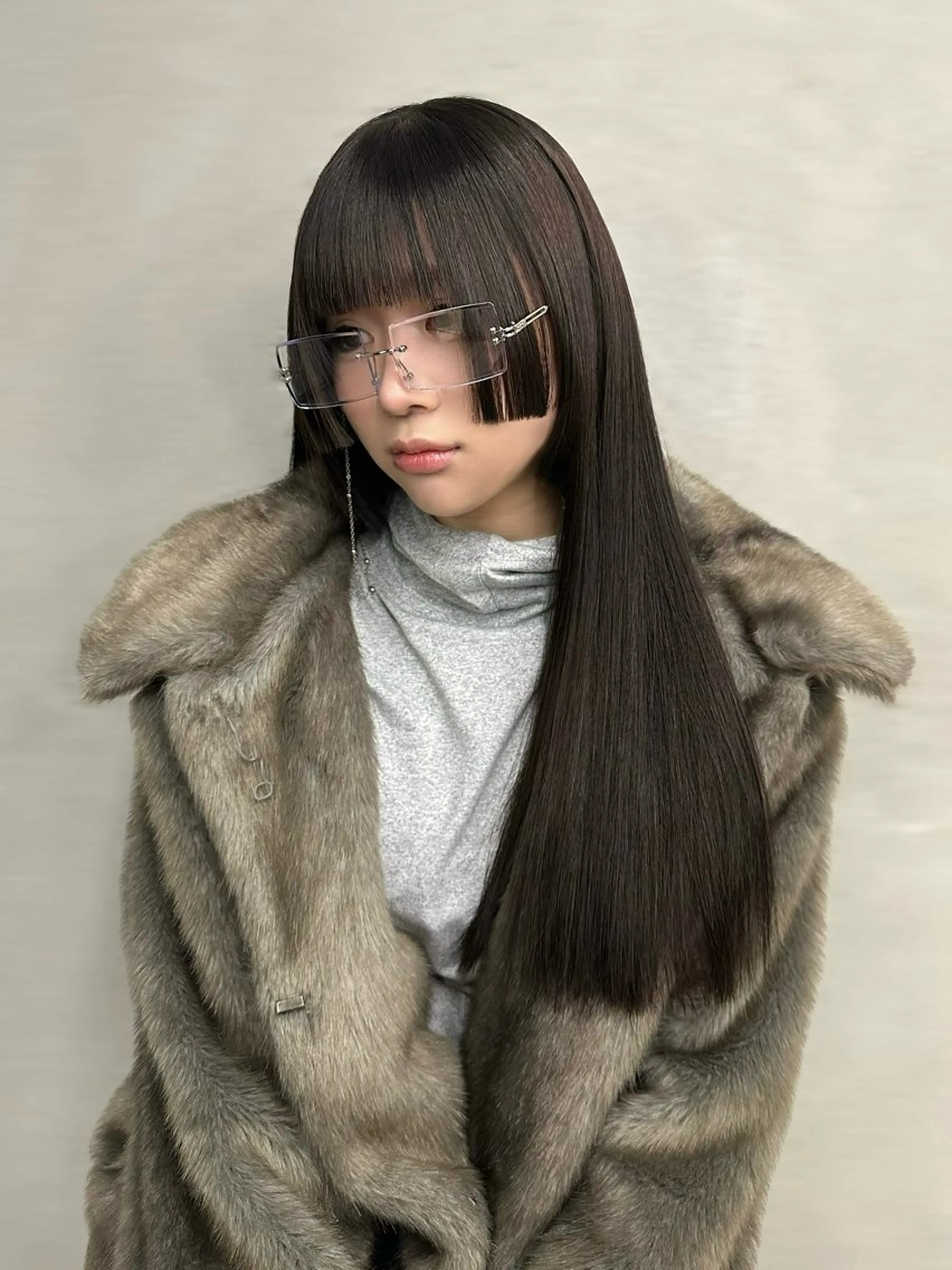 ロング カラー ヘアアレンジ 透明感カラー 似合わせカット カット ヘアカラー お呼ばれヘアアレンジ mina🌷のヘアスタイル