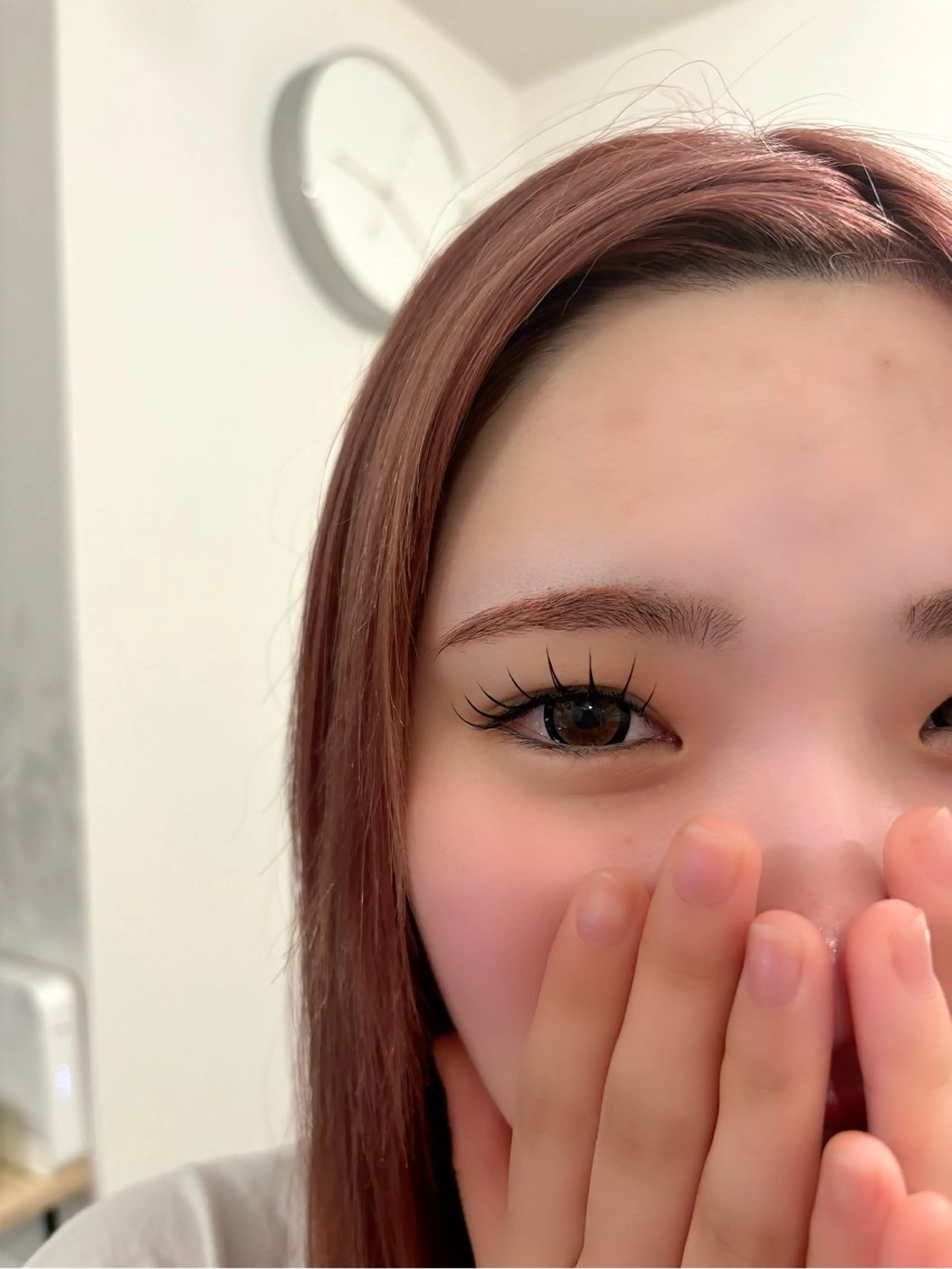 マツエク・マツパ フラットラッシュ 〖IEN〗Yuka (ユウカ/優香)のマツエク・マツパデザイン