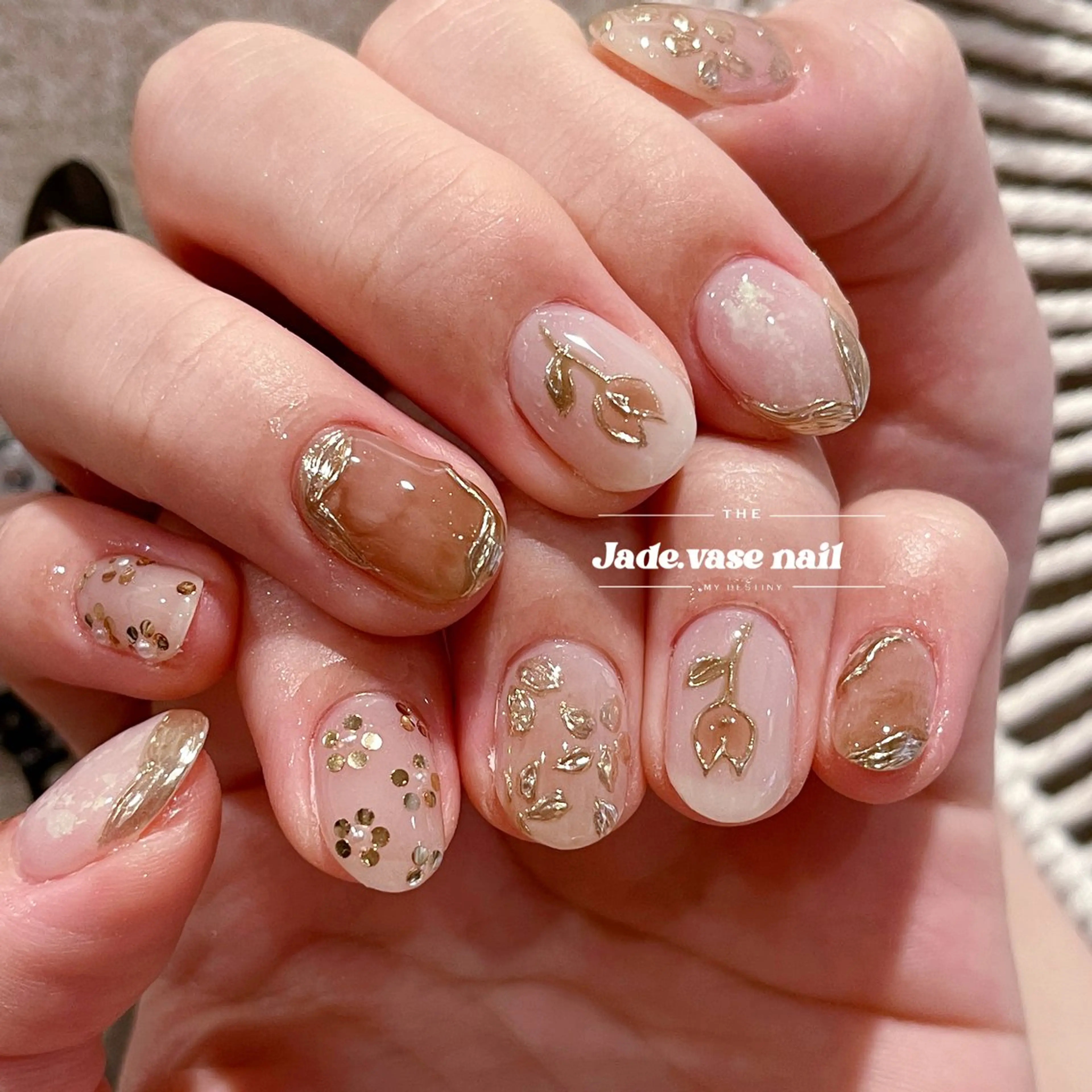 ネイル ハンドネイル ハンドケア ✰Jade.vase 銀座一丁目・東銀座のネイルデザイン