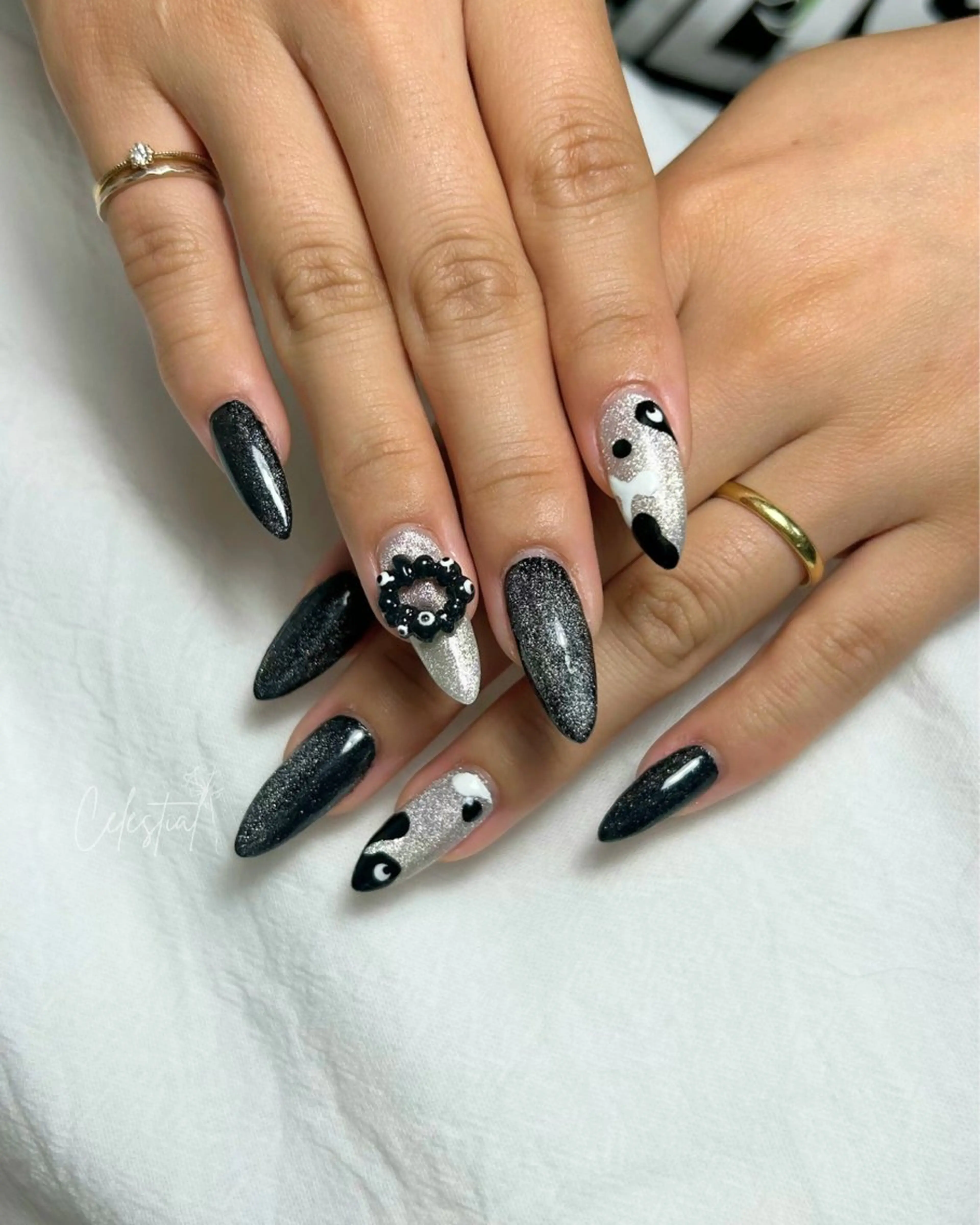 💅🏻ジェル⌇デザイン⌇マグネットorマーブルorグラデの写真