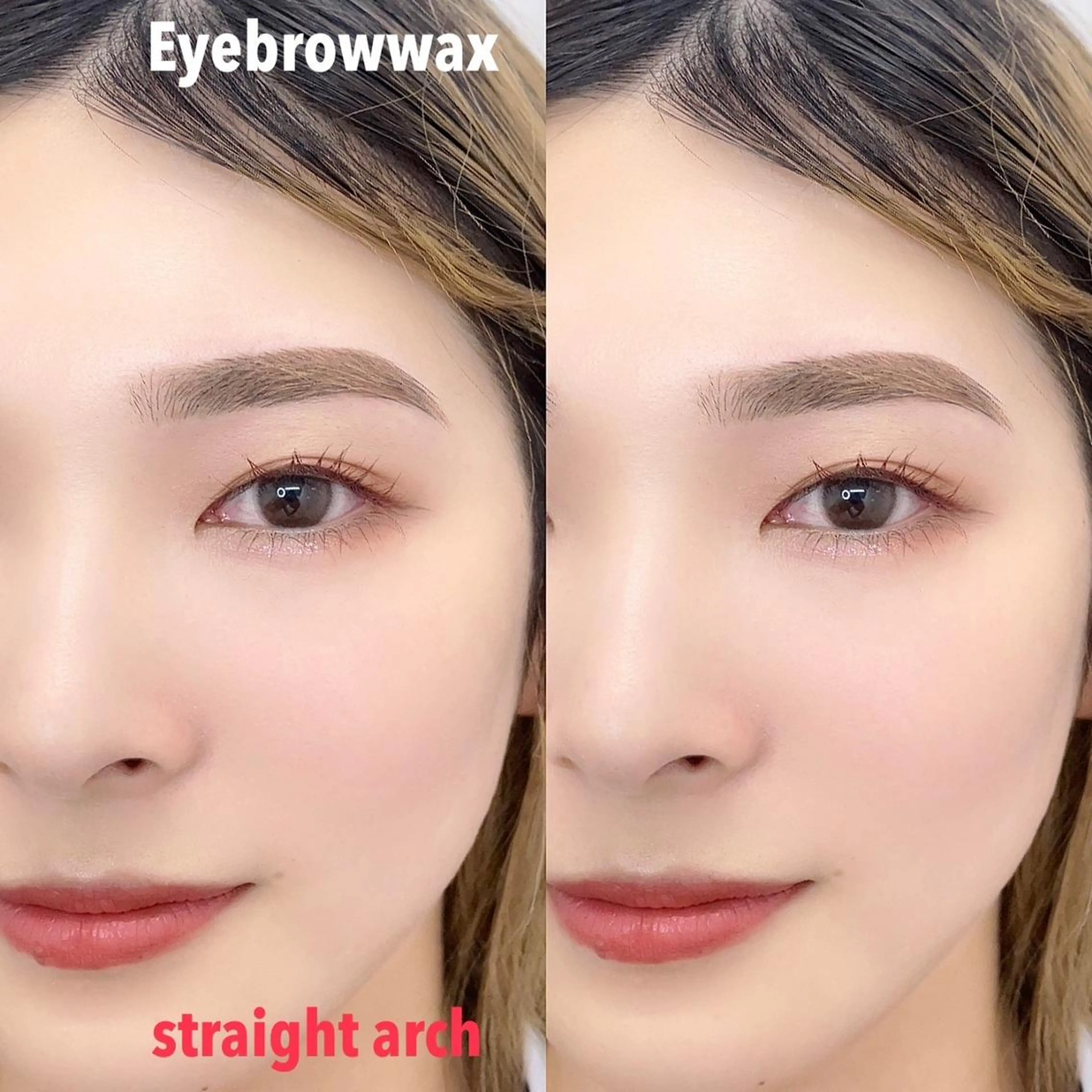 【学割U24🩵】美眉毛アイブロウWAXスタイリング+眉メイク仕上げ￥3500［眉毛］の写真
