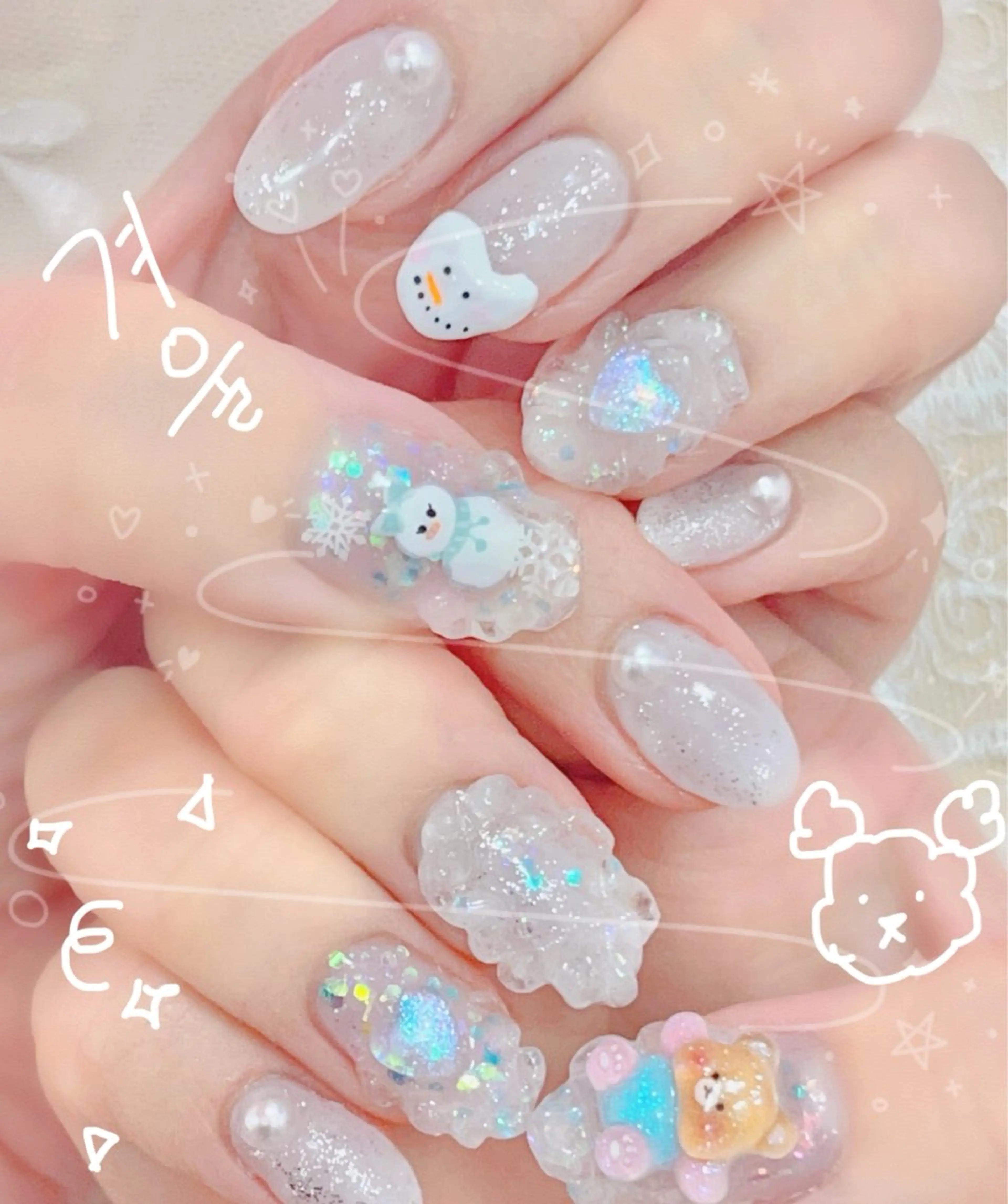 ネイル アートネイル ハンドネイル plume nail ☆韓国ネイルのネイルデザイン