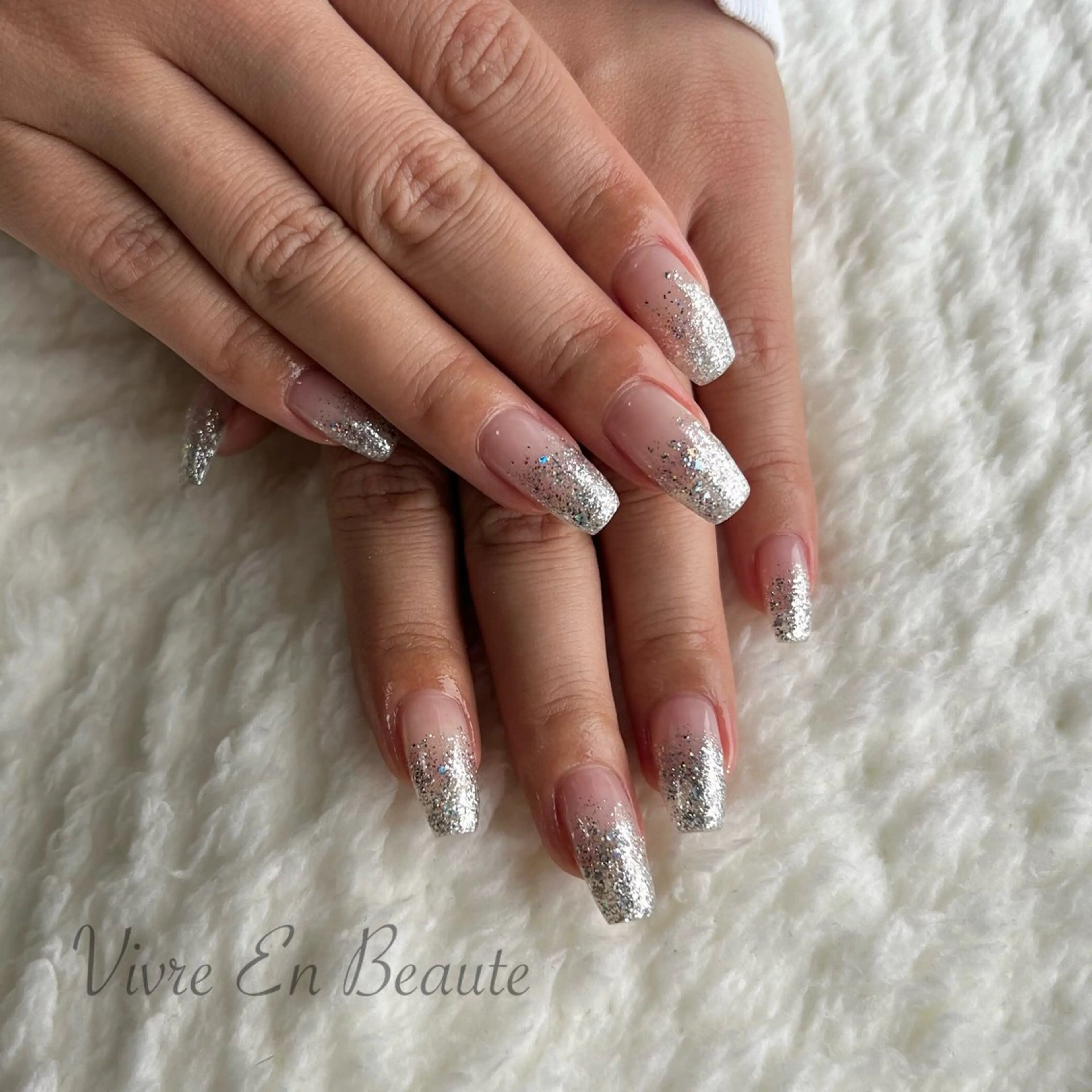 ネイル グラデーション ラメ(グリッター) ラメグラデーション S Nailのネイルデザイン