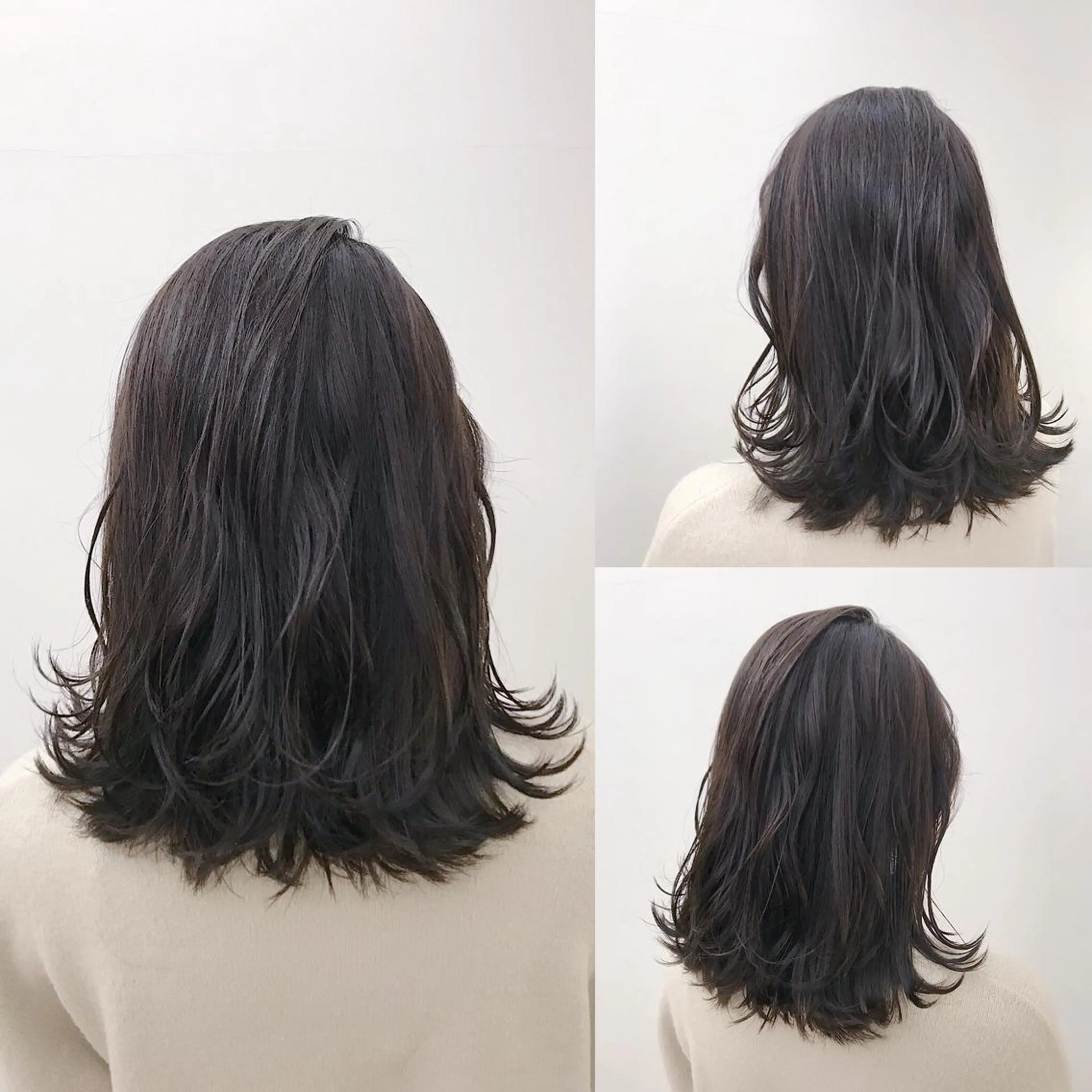 ミディアム カラー ブリーチ 透明感カラー 髪質改善 トリートメント カット ヘアカラー ブリーチカラー/ 岩破瑞希のヘアスタイル