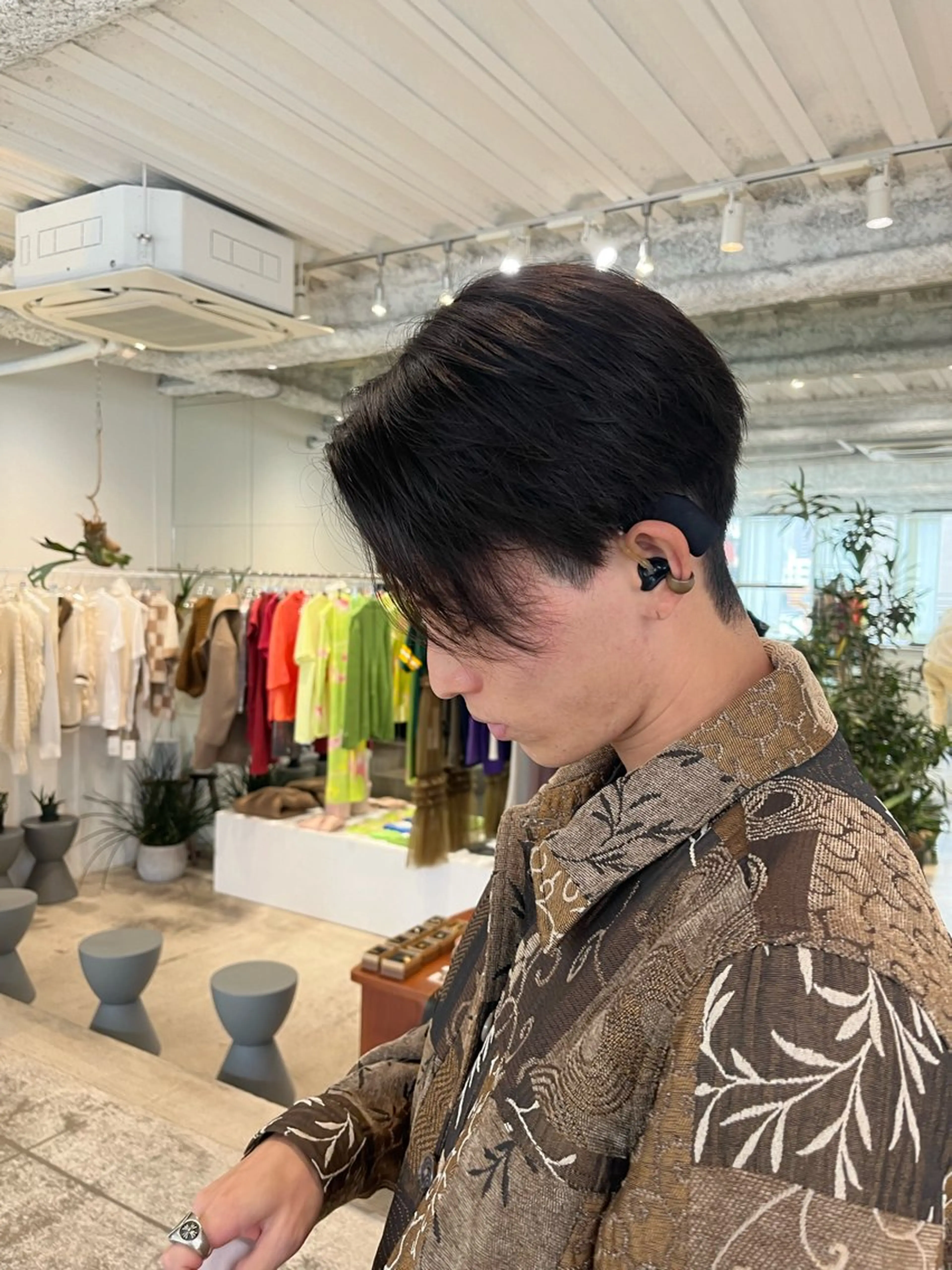 メンズ カット 縮毛矯正 ANY/メンズ特化/ シバヤ　ユウキのヘアスタイル