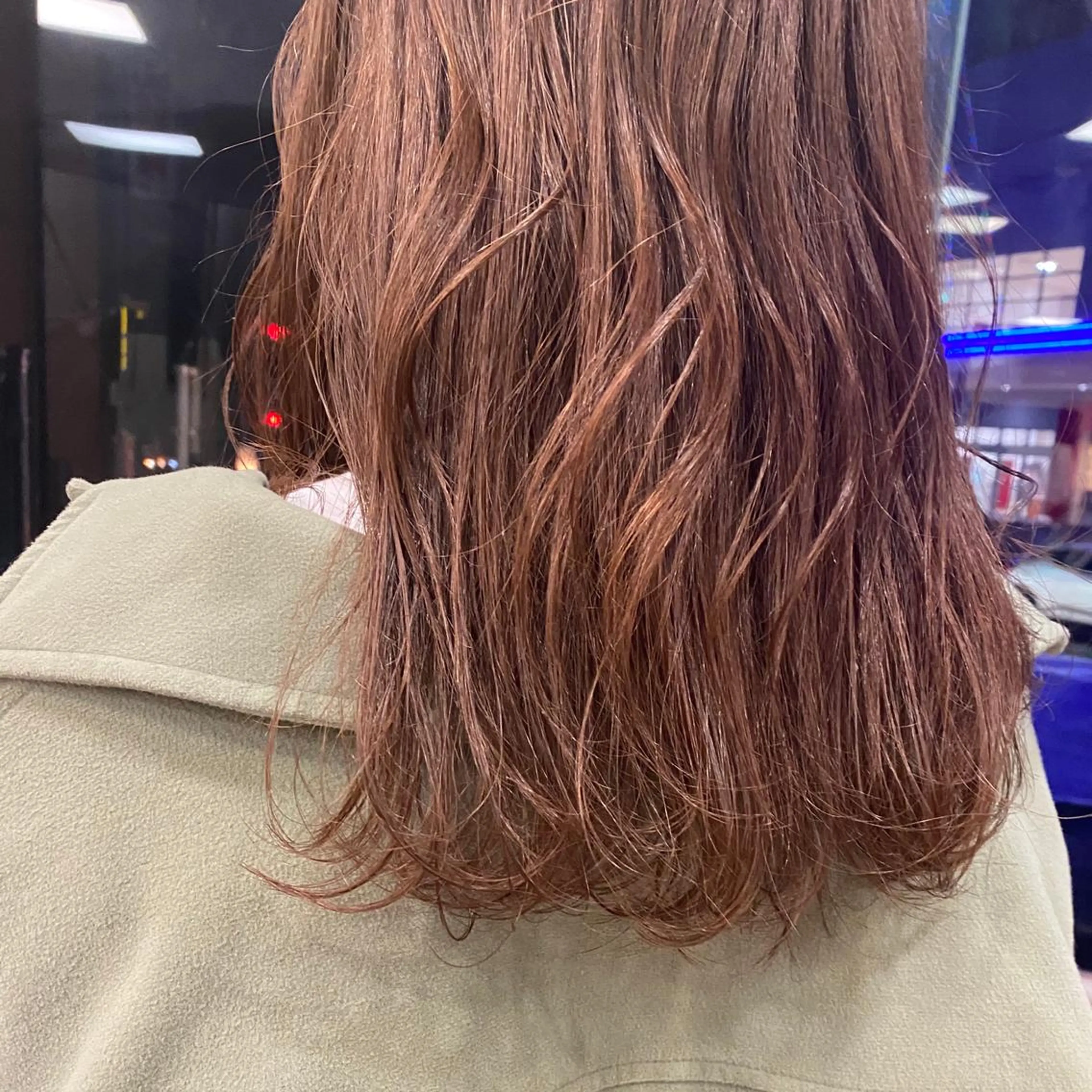 ロング カラー カット ヘアカラー トリートメント 滝本 里実のヘアスタイル