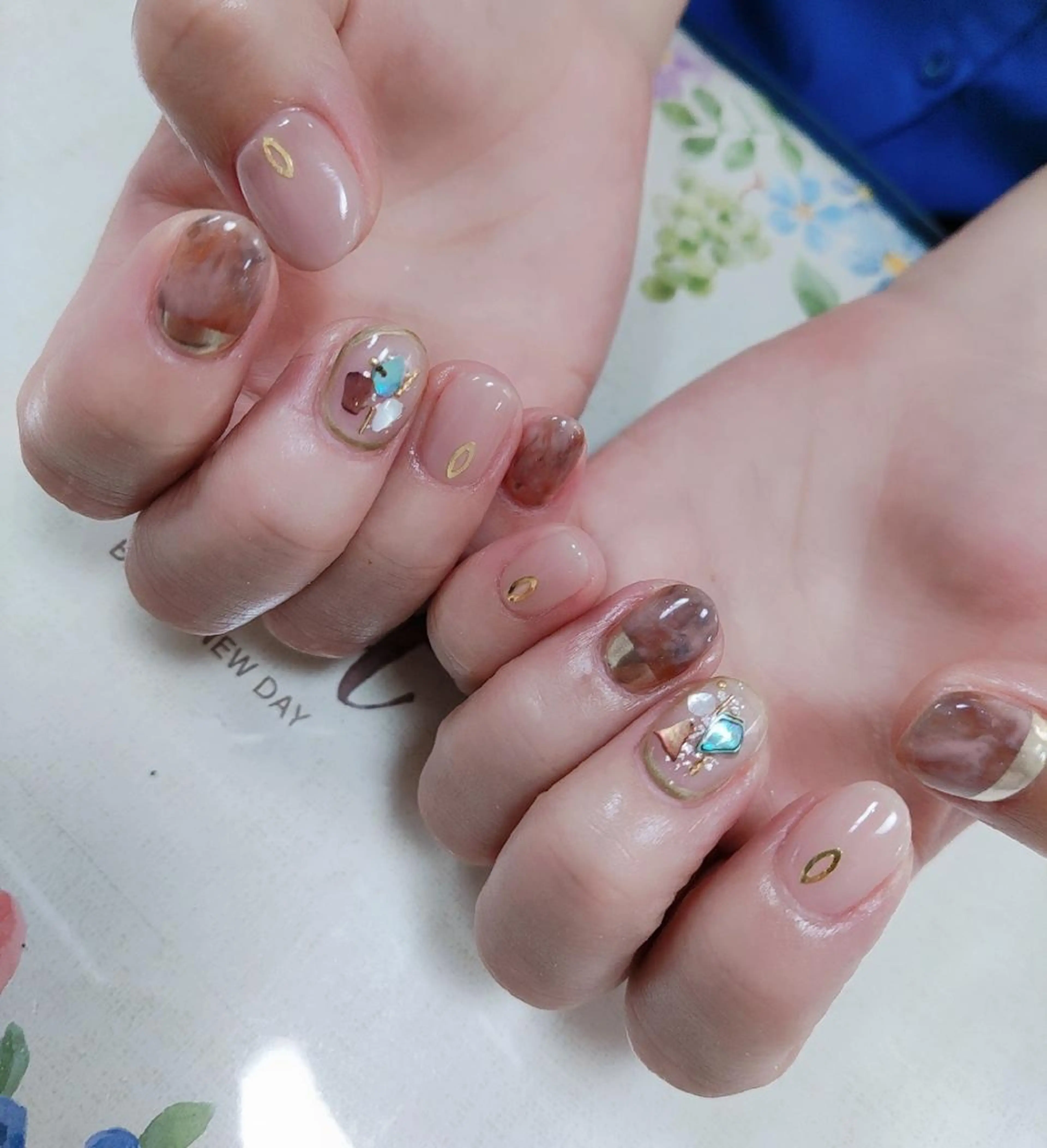 ネイル ハンドネイル E·U·B ネイル所属・横浜市中区曙町 E·U·Bネイルのネイルデザイン