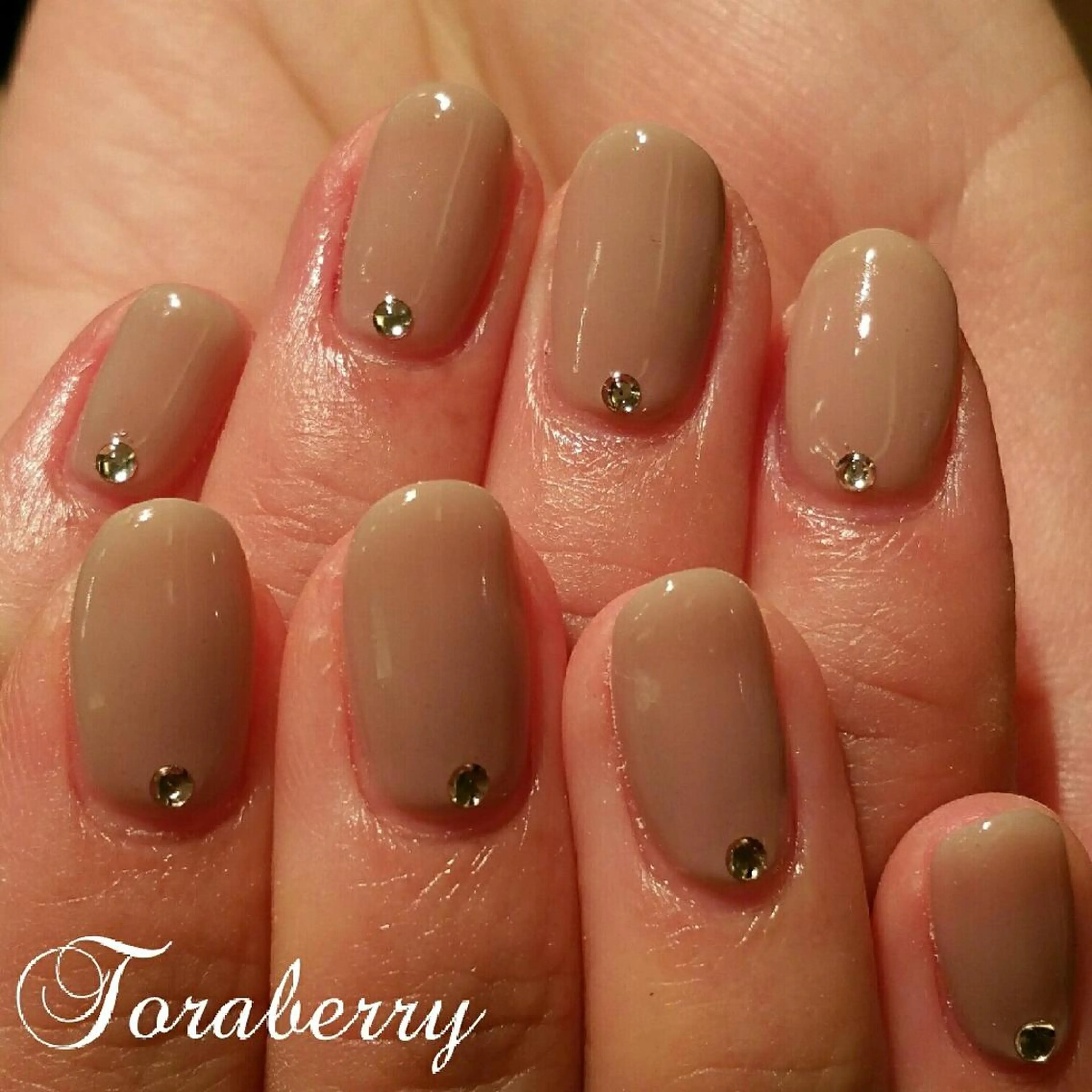 ネイル ワンカラーネイル ネイリスト なつみのネイルデザイン