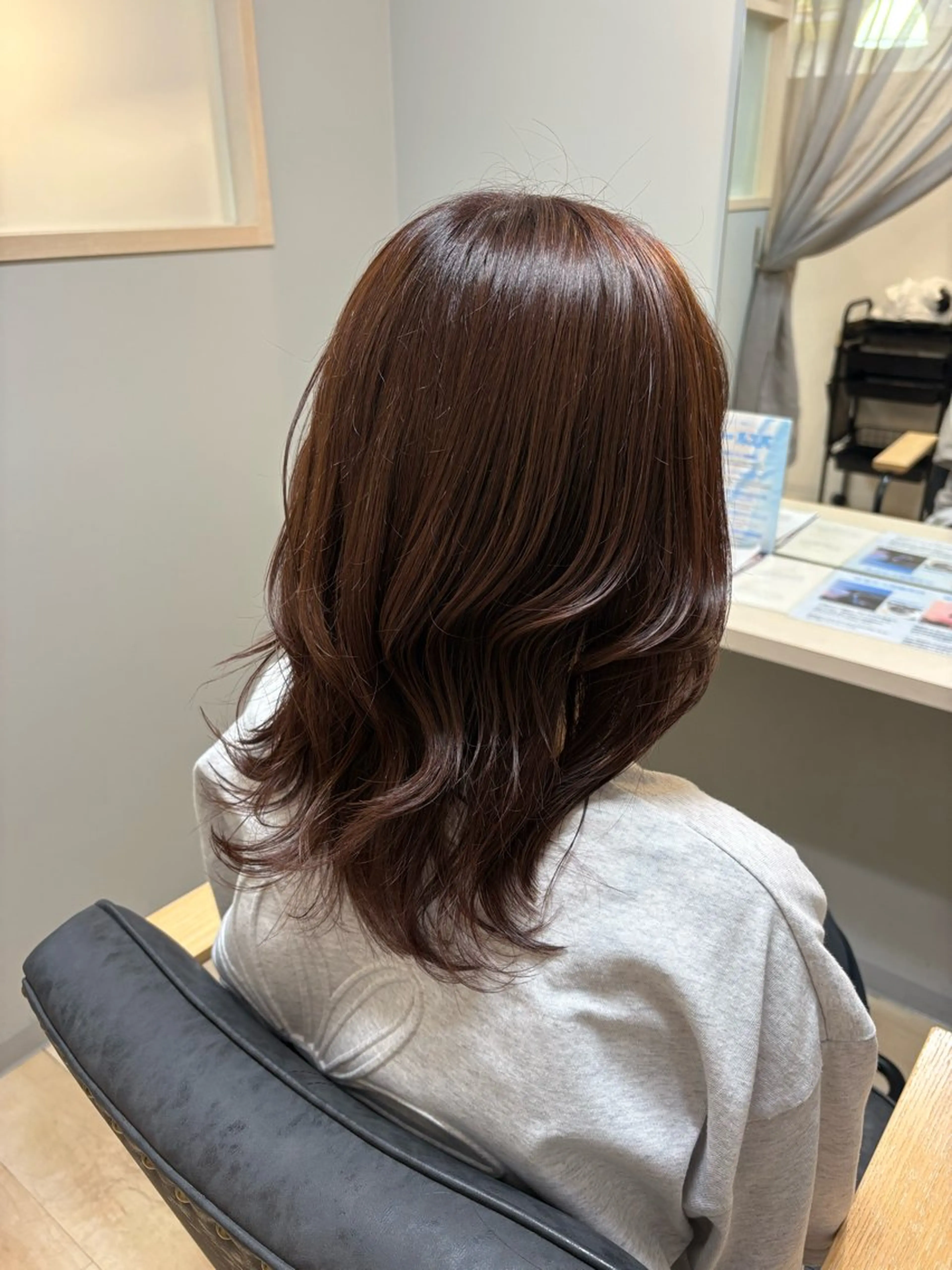 🤍カラー➕内部補修トリートメントの写真