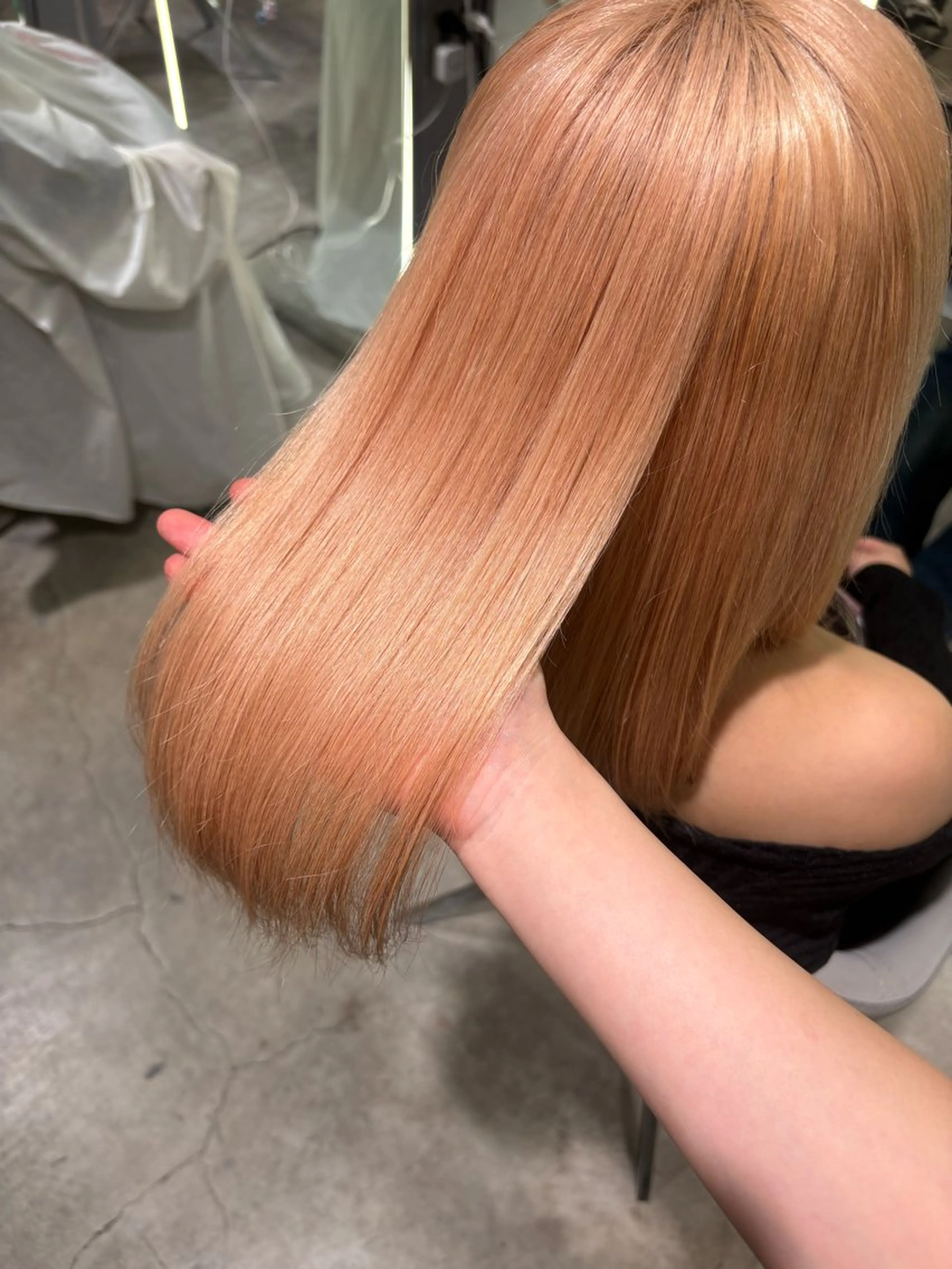 カラー ヘアカラー Harune/うる艶 ハイトーンのヘアスタイル