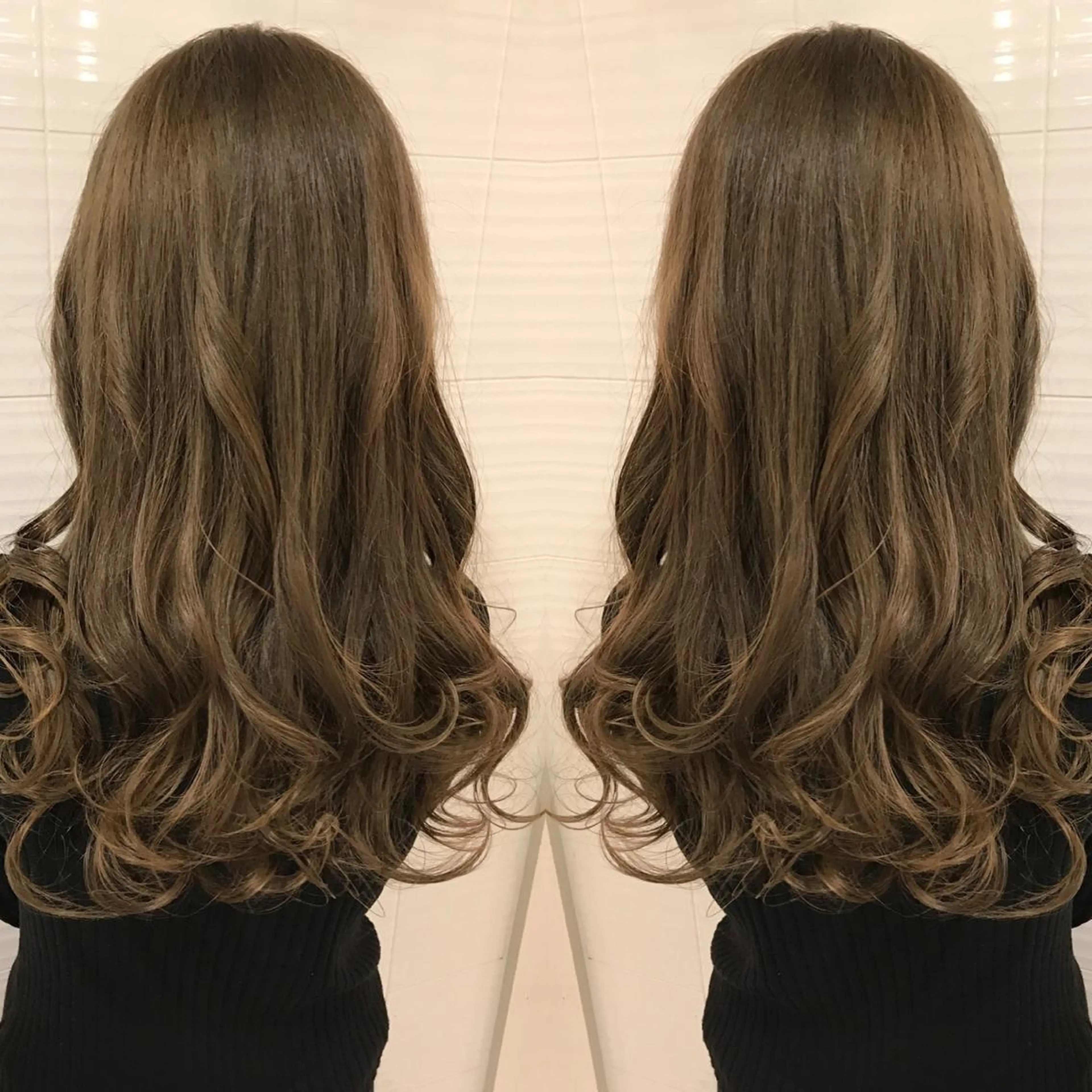 セミロング カラー パーマ ヘアアレンジ メンズ 外国人風カラー 🫧代表/新宿駅近/ 限定価格🫧田辺貴裕のヘアスタイル